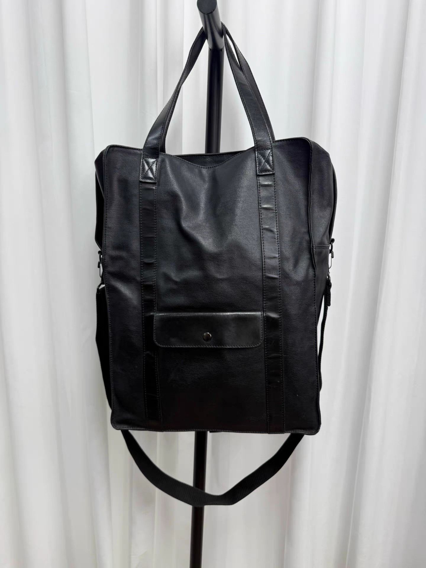 Yohji Yamamoto yohji yamamoto y's for men Waxed Handbag / Crossbody Bag K20 Size ONE SIZE - 1 Thumbnail