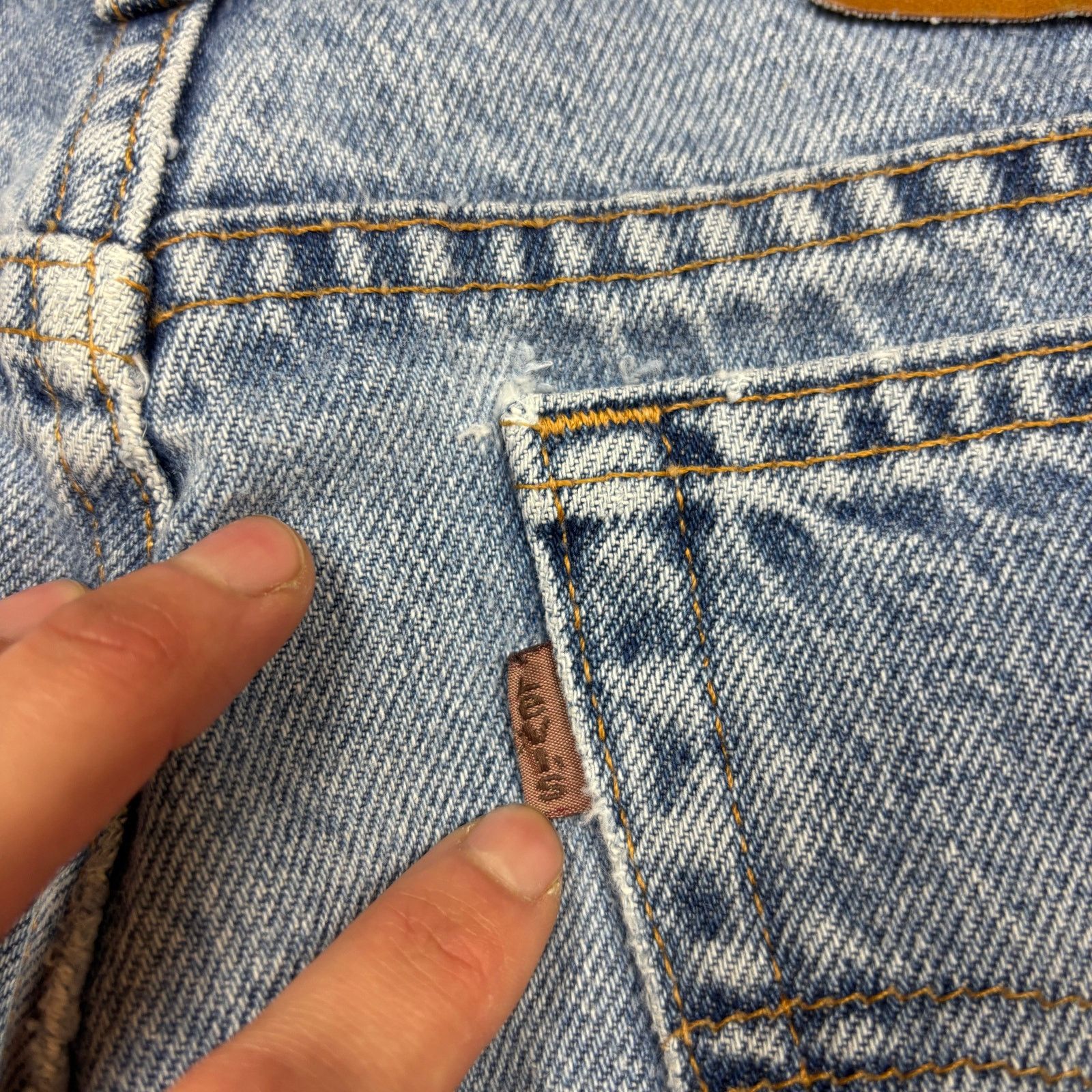 Levi's × Vintage Vintage Levi's 545 Loose Fit Jeans Men's 34x32 (32x30) Baggy Size US 32 / EU 48 - 5 Thumbnail