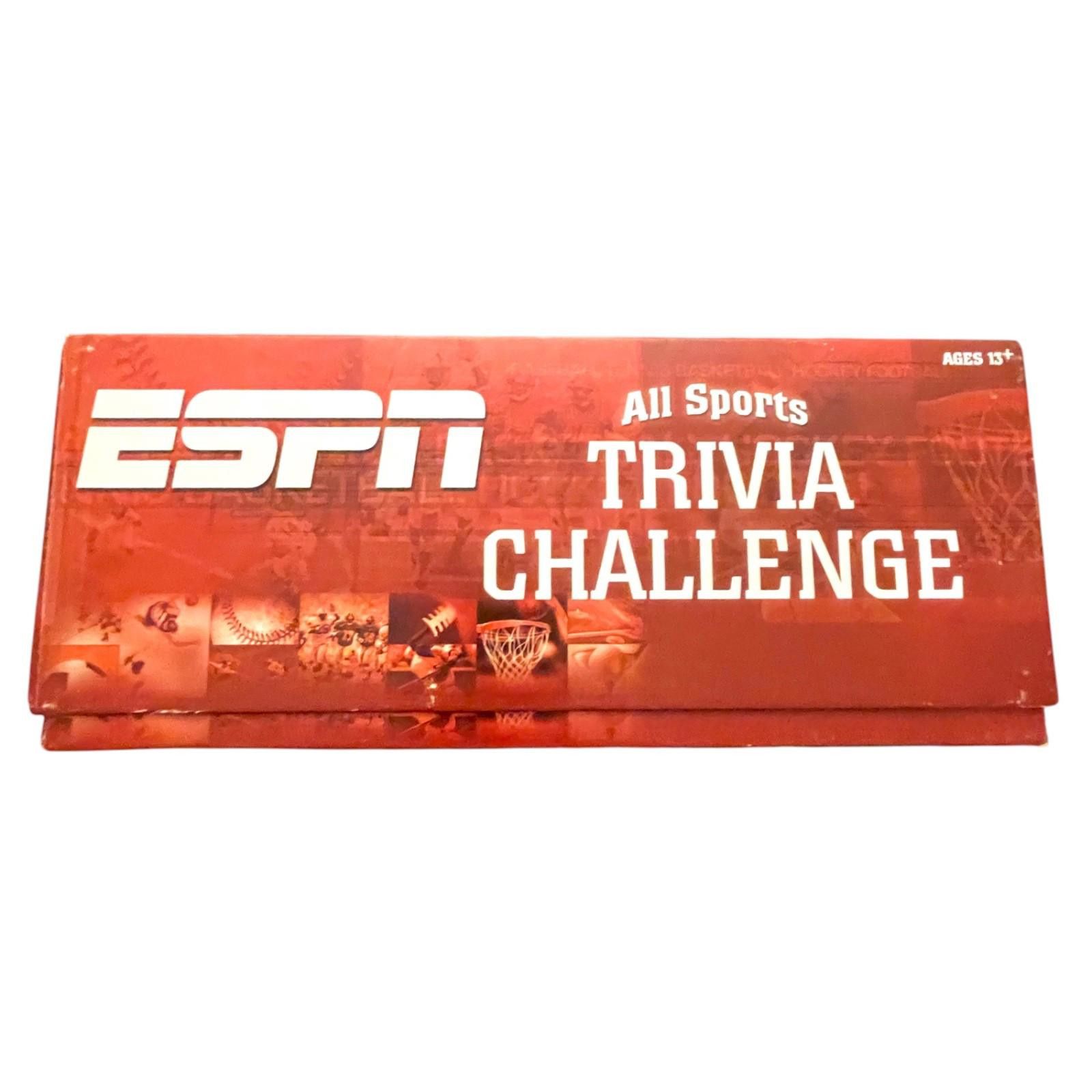 Other ESPN All Sports Trivia Challenge Game Complete 2-6 Players Size ONE SIZE - 7 Thumbnail