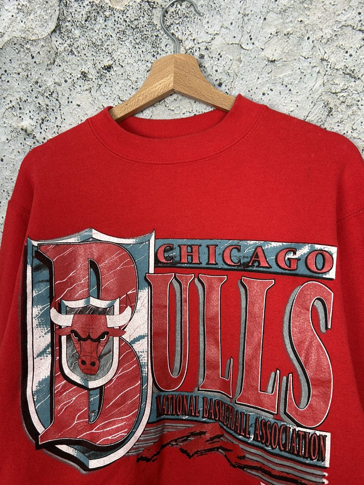 Vintage Vintage Chicago Bulls 1993 Crewneck Boxy Baggy Rap Skate Size US M / EU 48-50 / 2 - 3 Thumbnail