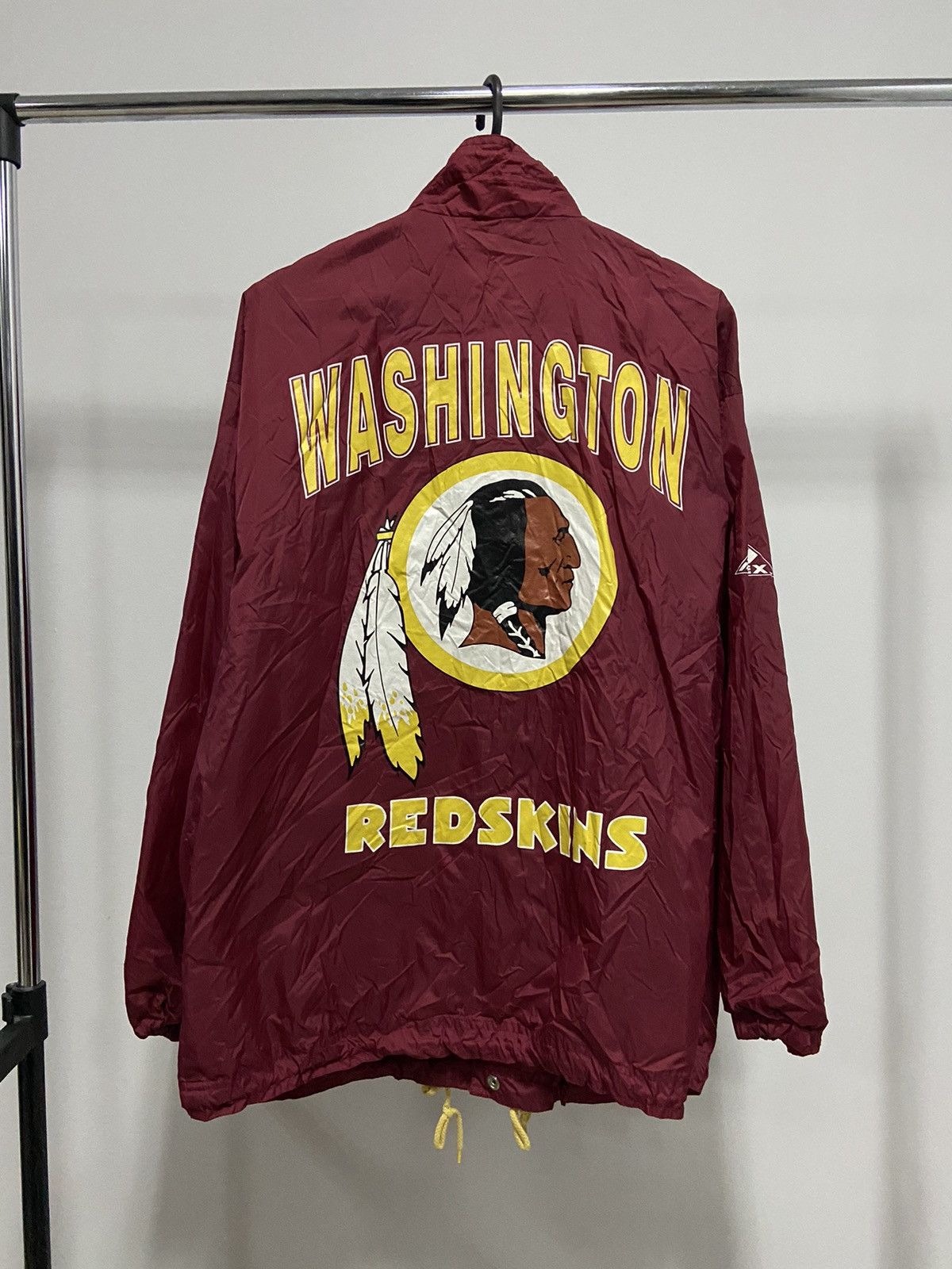 Apex One × NFL × Vintage Washington redskins NFL rugby big logo jacket vintage nylon Size US M / EU 48-50 / 2 - 1 Thumbnail