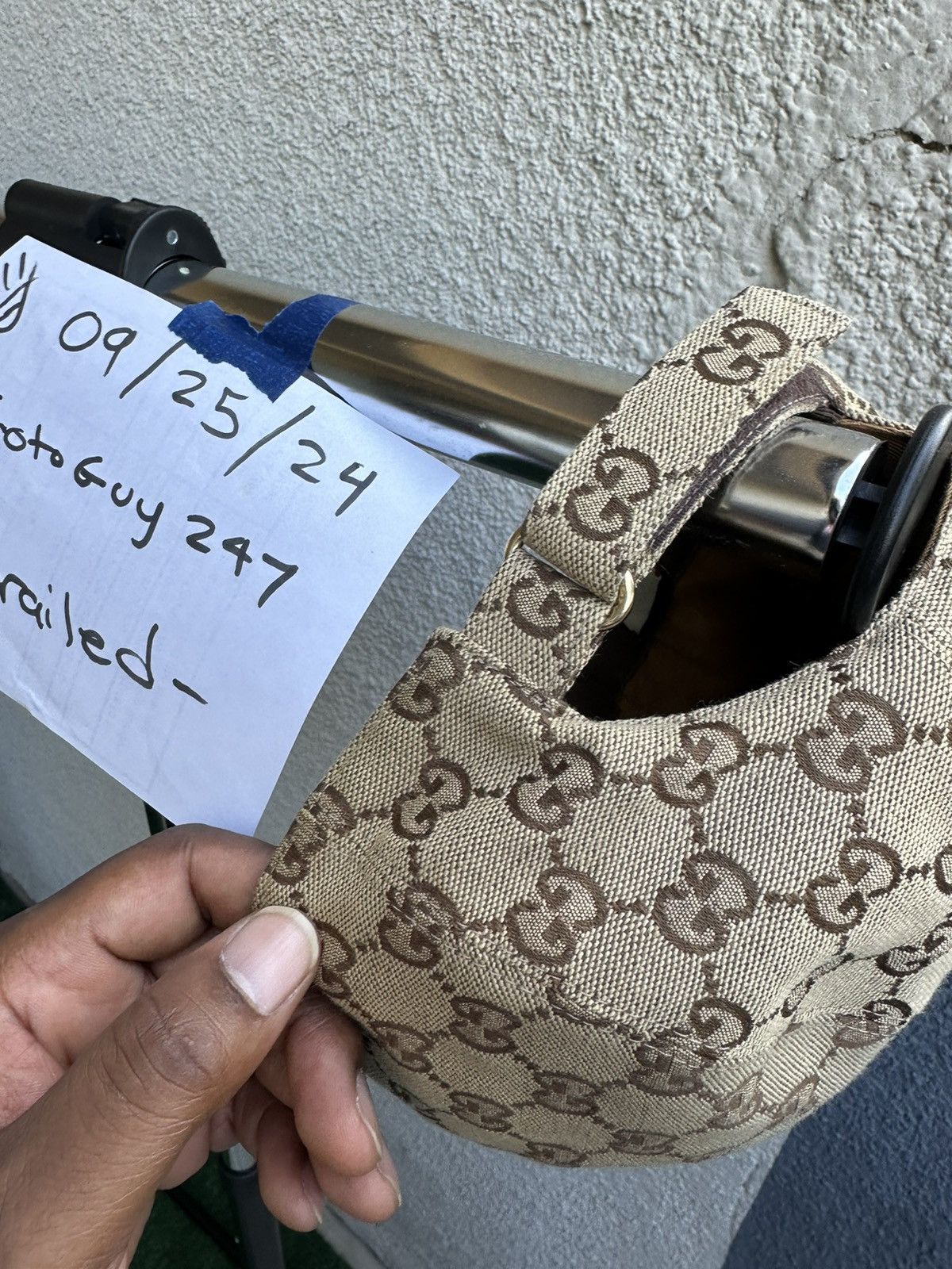 Gucci **Gucci Monogram GG Canvas Hat** Size 38 - 4 Thumbnail