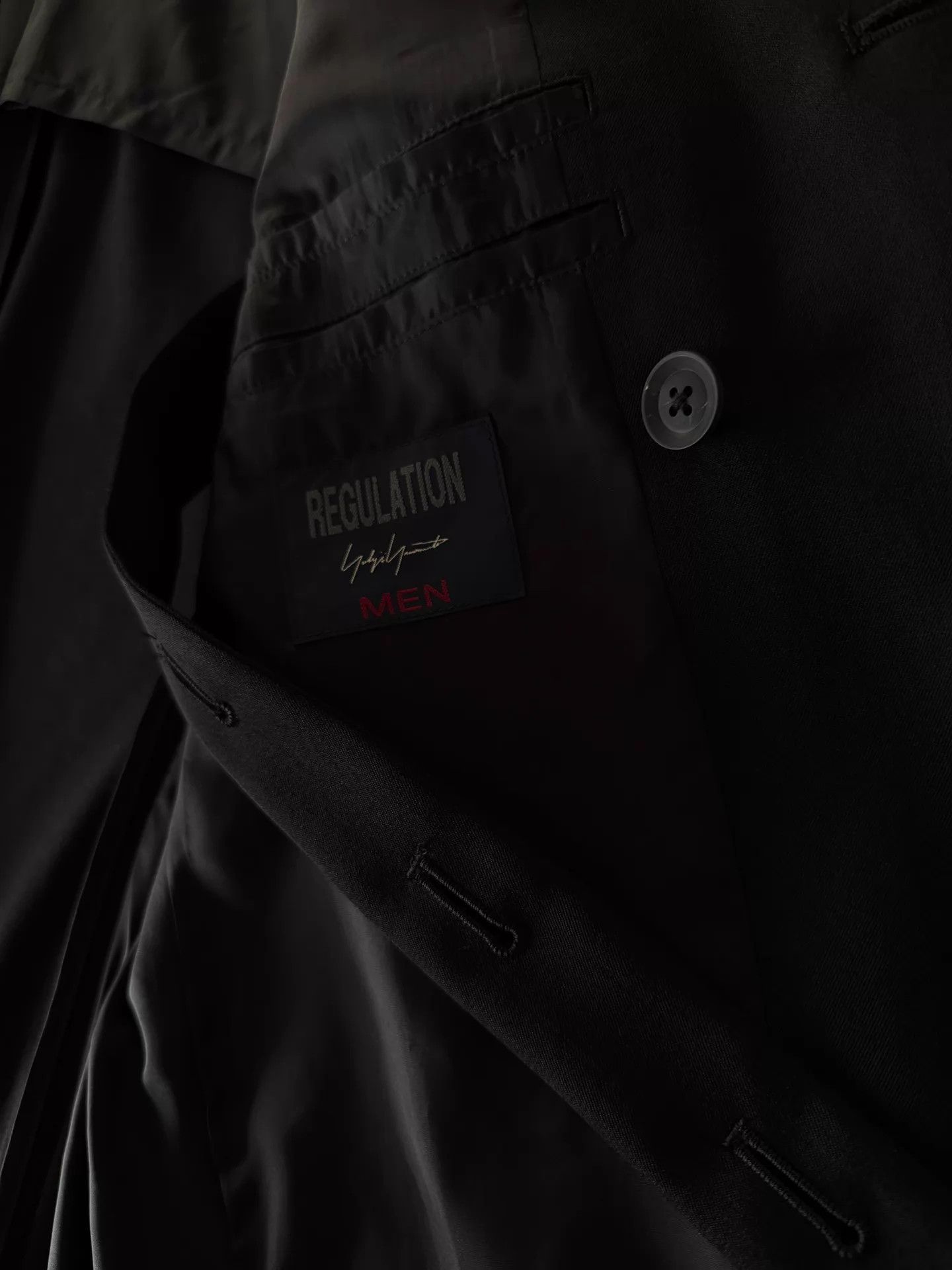 Yohji Yamamoto Yohji Yamamoto Regulation 25SS DR.JKT 140's Wool Gabardine Size US M / EU 48-50 / 2 - 8 Thumbnail