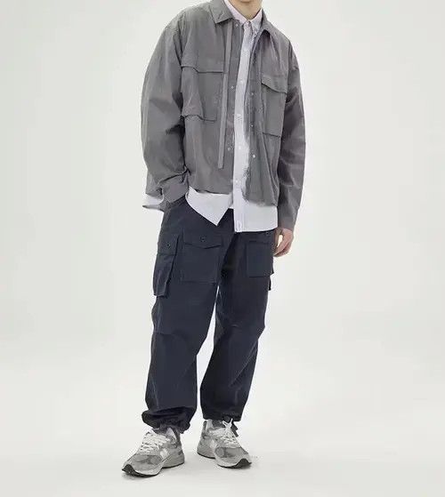 VIBE 21SS Tokyo Union Japanese Navy Multi Pockets Worker Pants Size US 32 / EU 48 - 3 Thumbnail