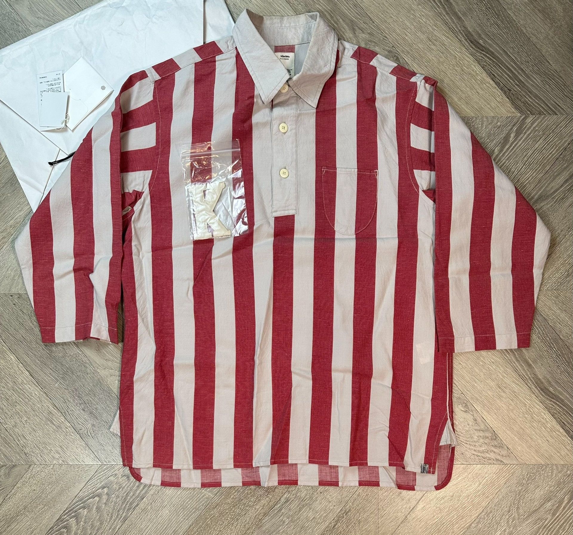 Visvim visvim dead-ball era stripe shirt Size US M / EU 48-50 / 2 - 1 Thumbnail