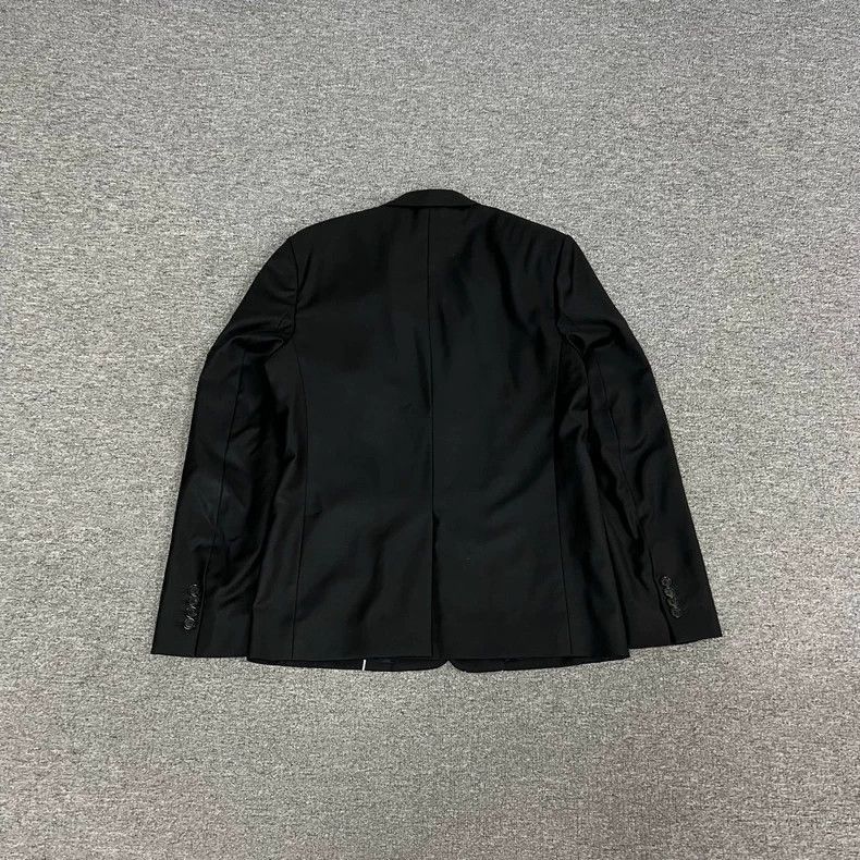 Dior Dior Black Striped Wool Blazer-2507 Size US M / EU 48-50 / 2 - 2 Thumbnail