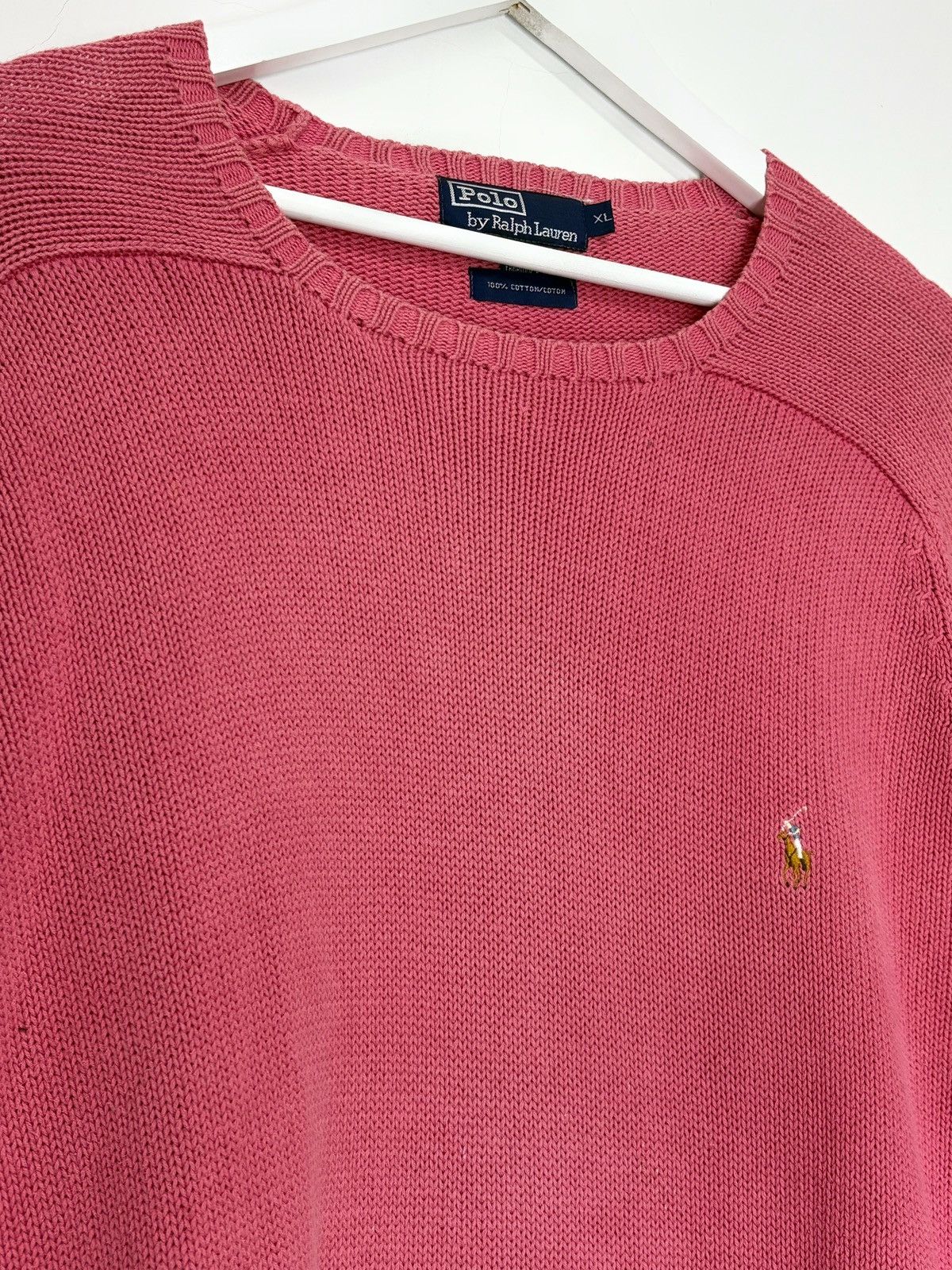 Polo Ralph Lauren Polo Ralph Lauren Pink Sweater Tyler The Creator Vibes Size US XL / EU 56 / 4 - 3 Thumbnail