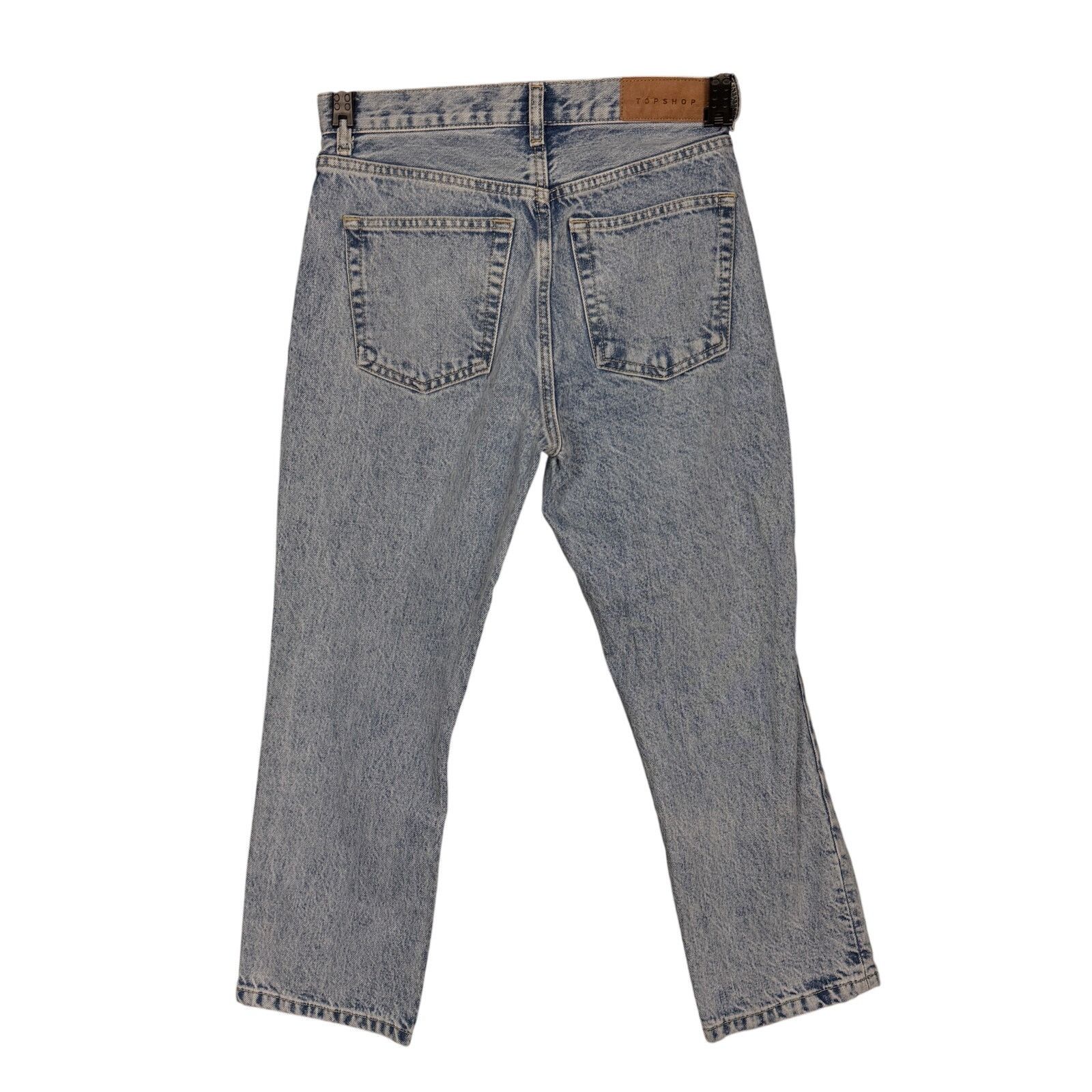 Topshop Topshop Acid Wash Distressed Jeans Grunge 26x28 Petite Size 26" / US 2 / IT 38 - 2 Thumbnail