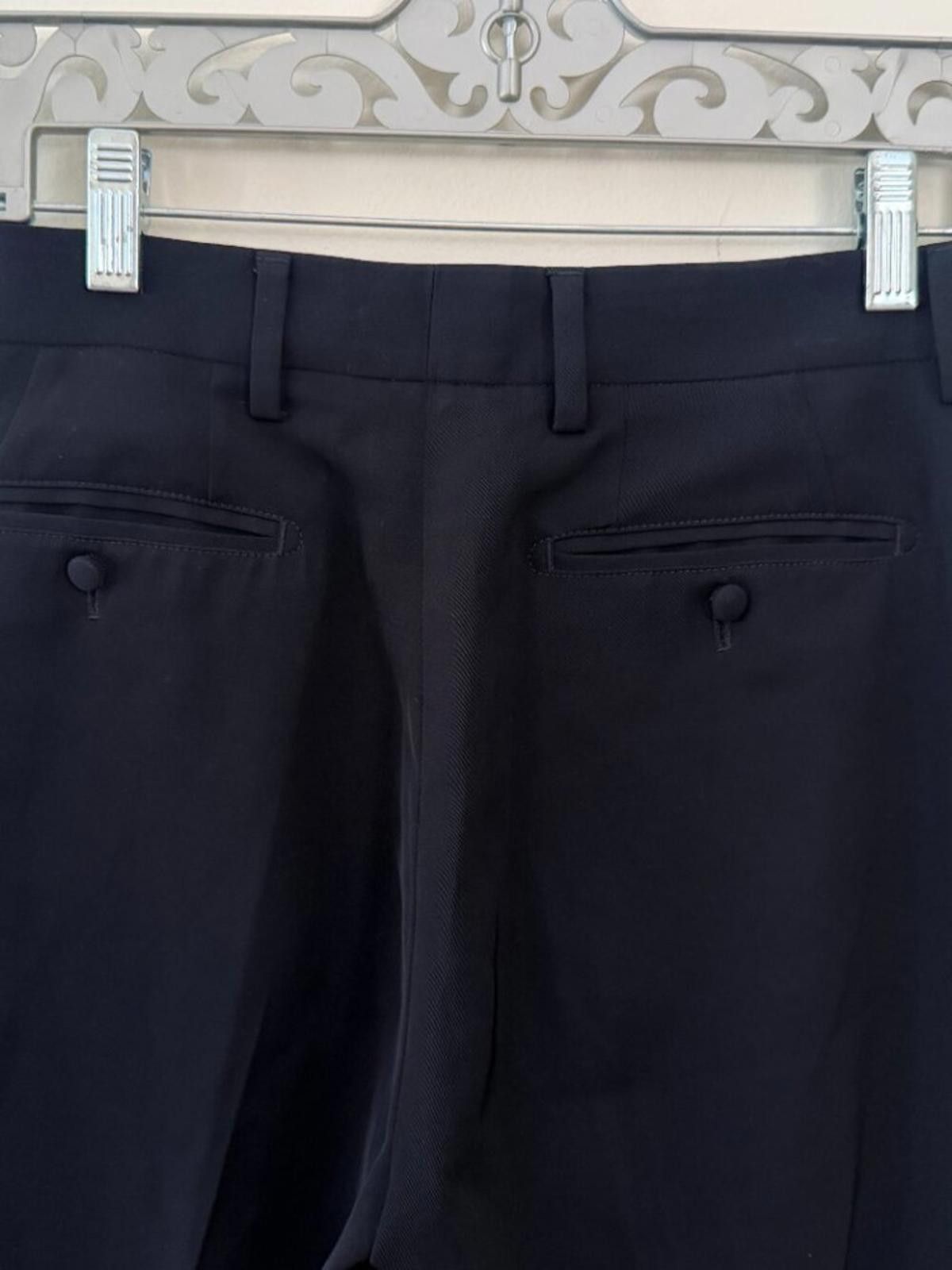 Tom Ford TOM FORD BLACK DRESS SPECIAL OCCASION PANTS 38- 6 Size 28" / US 6 / IT 42 - 7 Thumbnail