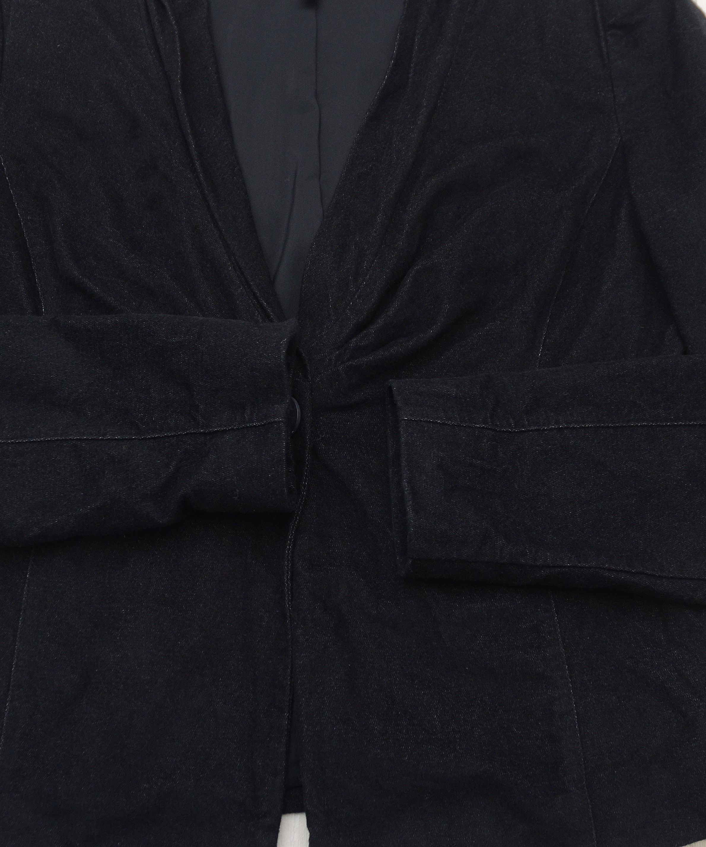 Armani × Giorgio Armani Armani Jeans Cotton Viscose Luxury Blazer Jacket Size XL / US 12-14 / IT 48-50 - 6 Thumbnail