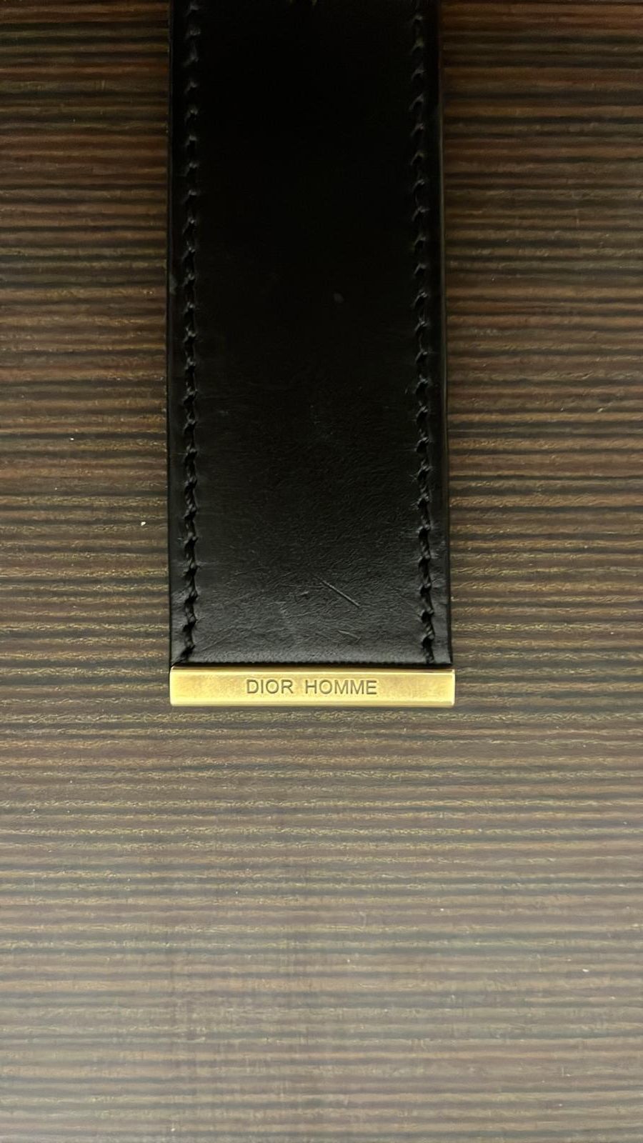 Dior × Hedi Slimane Dior Homme S/S07 Studded Buckle Belt Size 30 - 3 Thumbnail