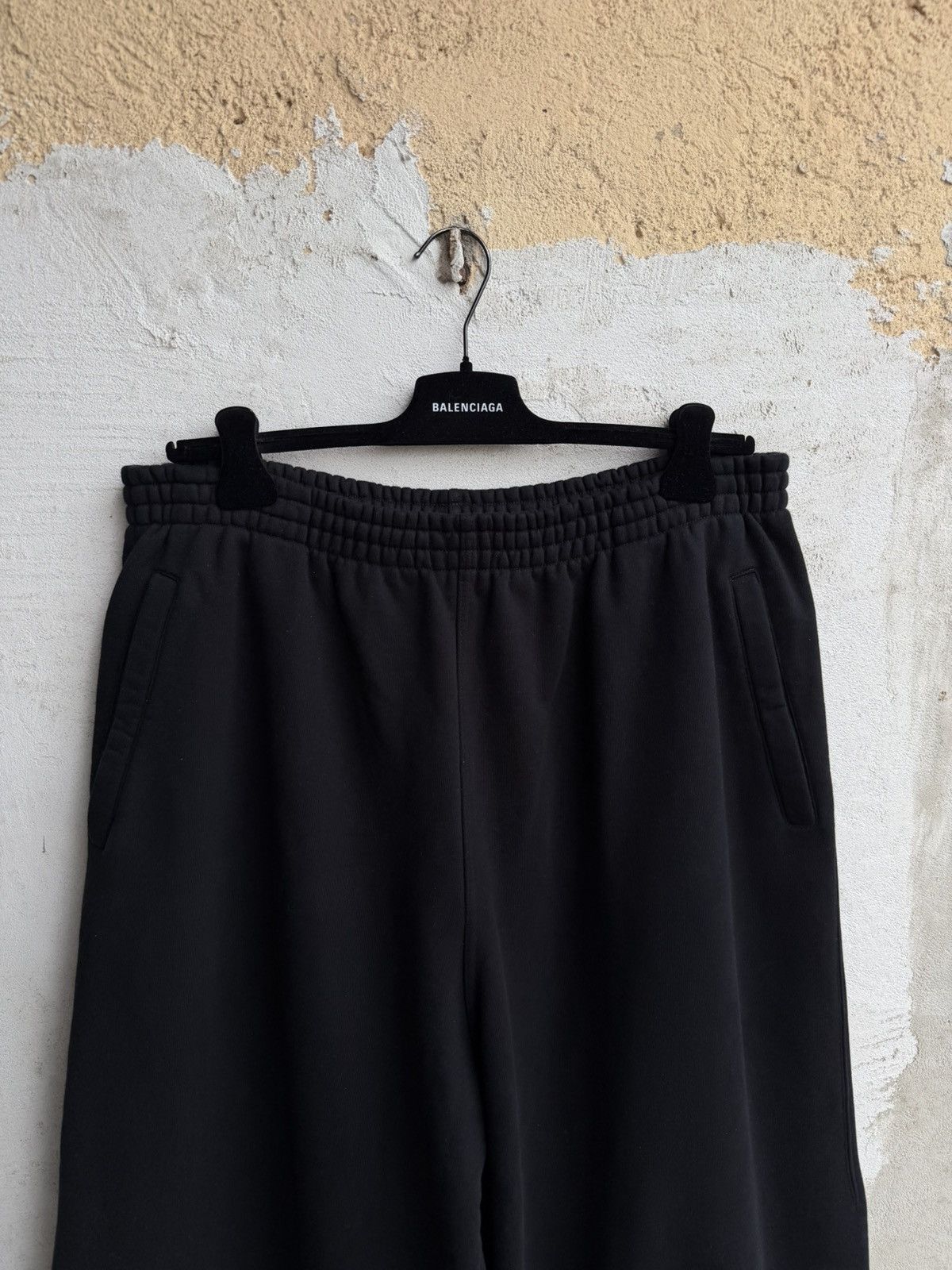 Balenciaga [XL] SS23 Black super baggy and long sweatpants Size US 36 / EU 52 - 3 Thumbnail