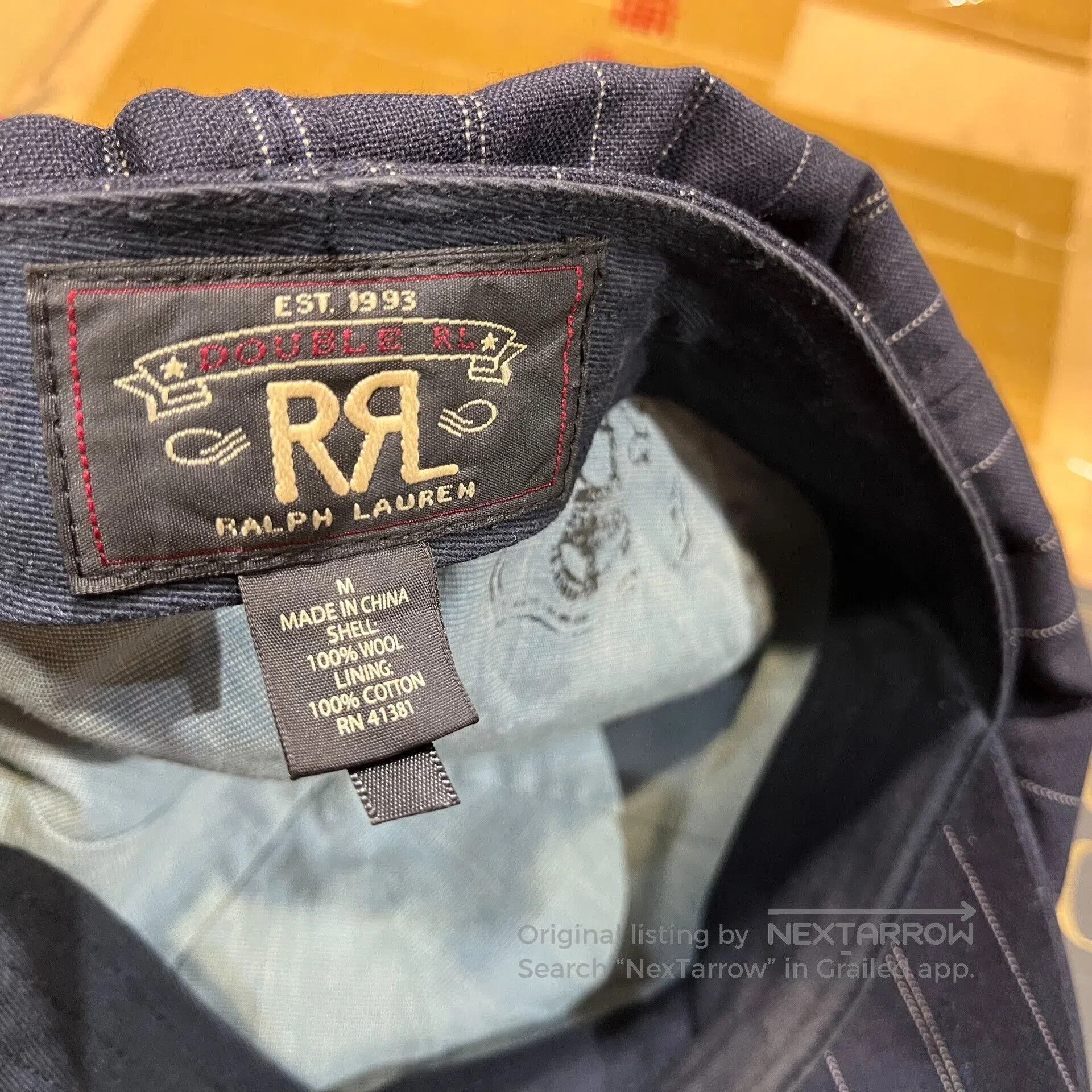 RRL Ralph Lauren rrl newsboy cap by ralph lauren. Size ONE SIZE - 8 Thumbnail