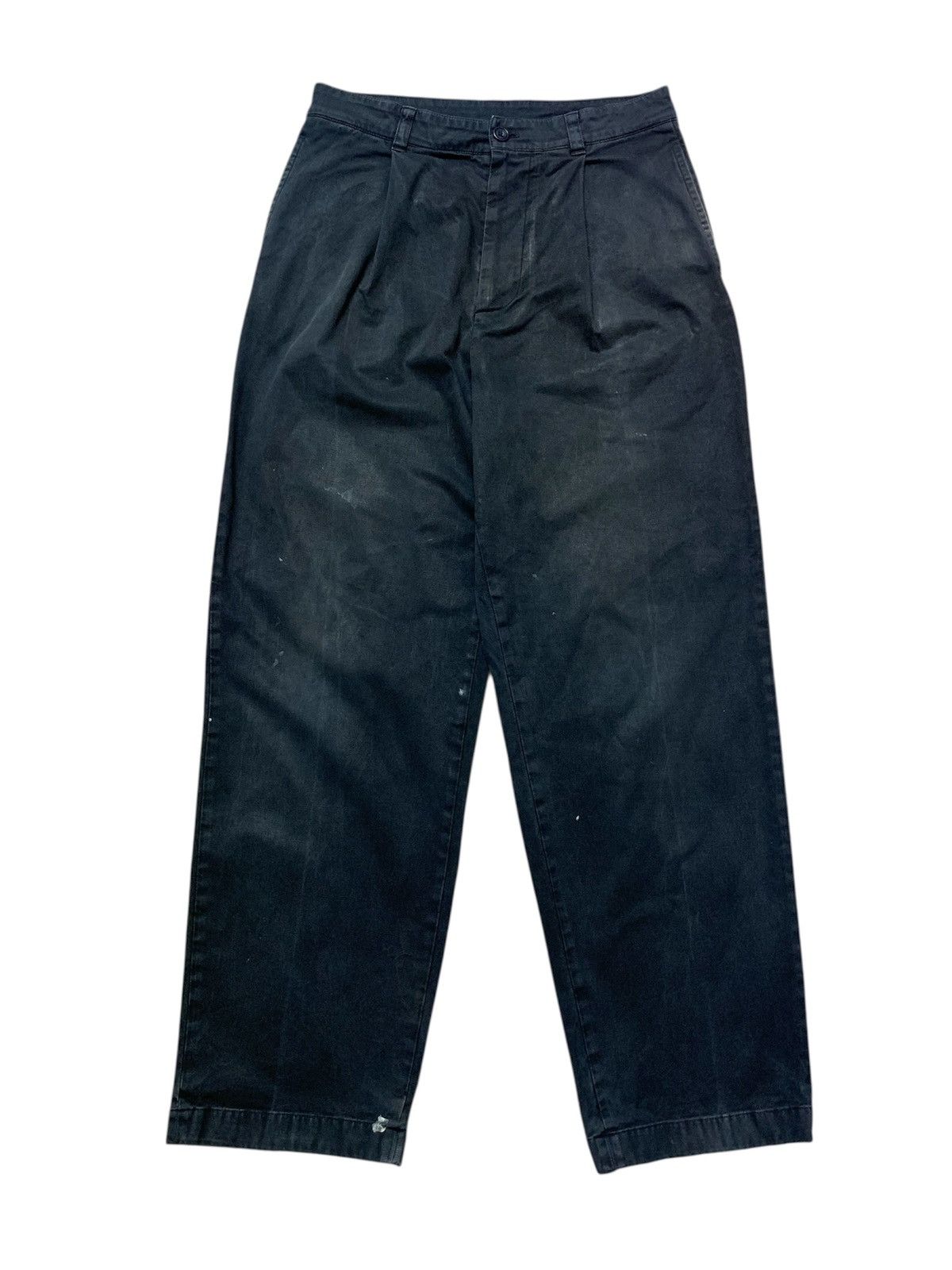 Acne Studios Acne Studios Wide Baggy Distress Dirty Pants Size US 32 / EU 48 - 1 Thumbnail