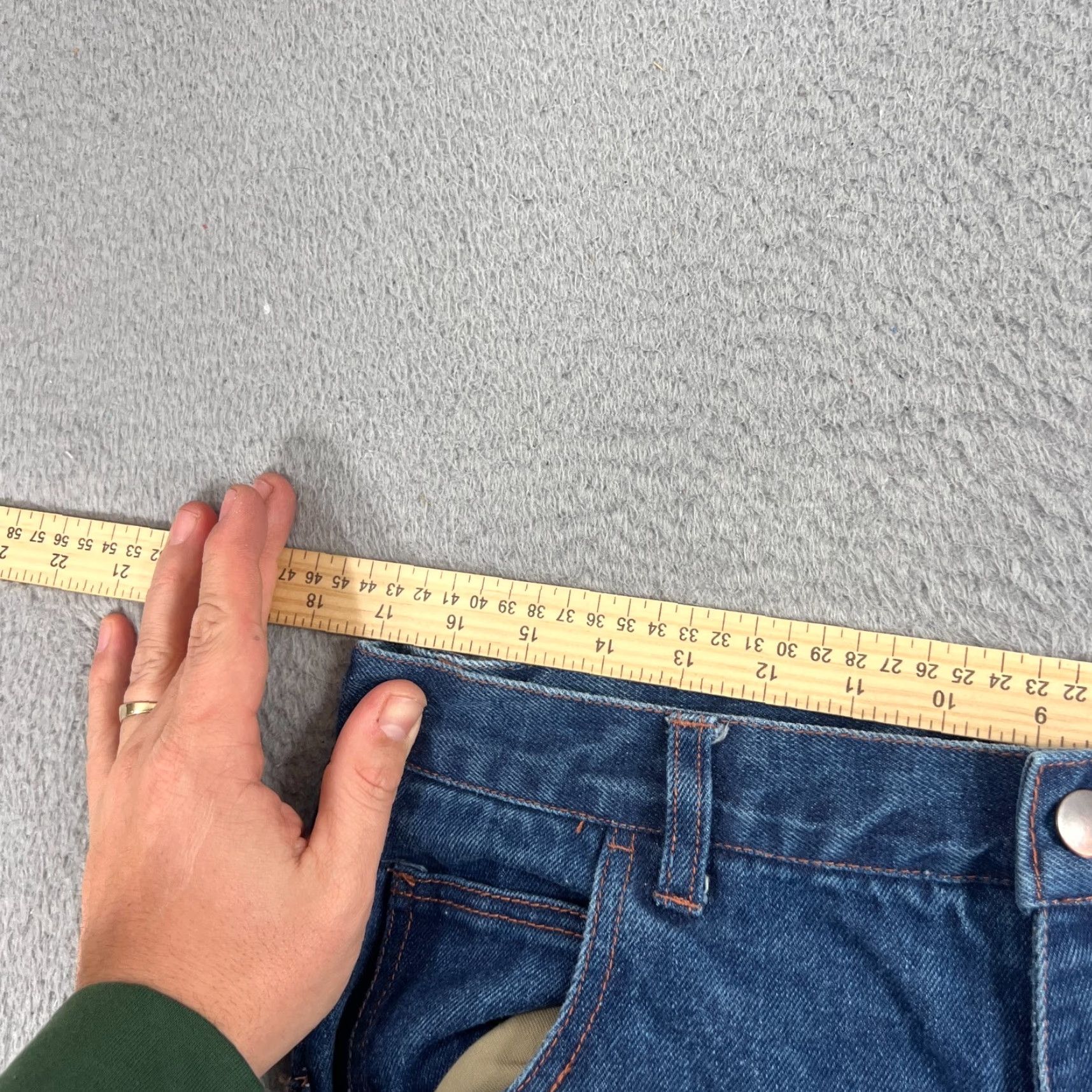 Vintage Summit FR Jeans Men's 34x30" Straight Leg Flame Resistant Fire Zero HRC 2 Size US 34 / EU 50 - 5 Thumbnail