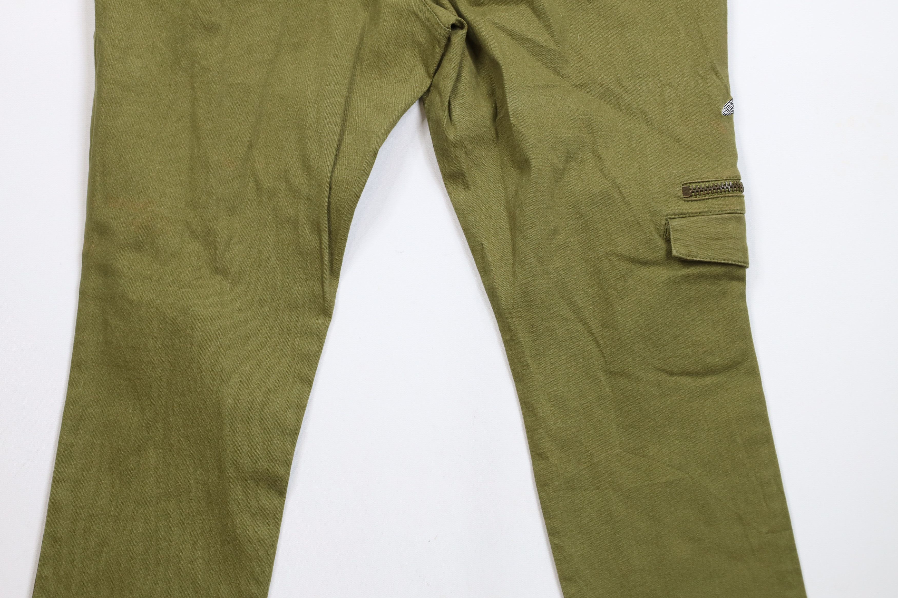 Vintage Vintage Y2K Babydoll Streetwear Tapered Leg Military Pants Size 32" / US 10 / IT 46 - 12 Thumbnail