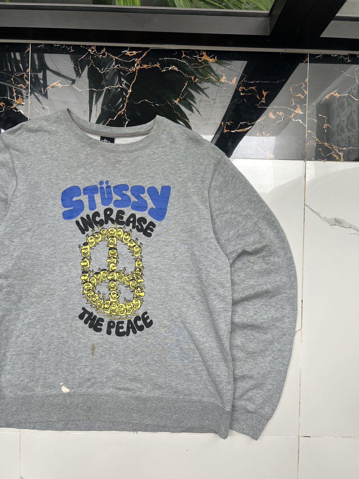 トップス Rare 00s OLD STUSSY logo sweat shirt s-l1200.jpg