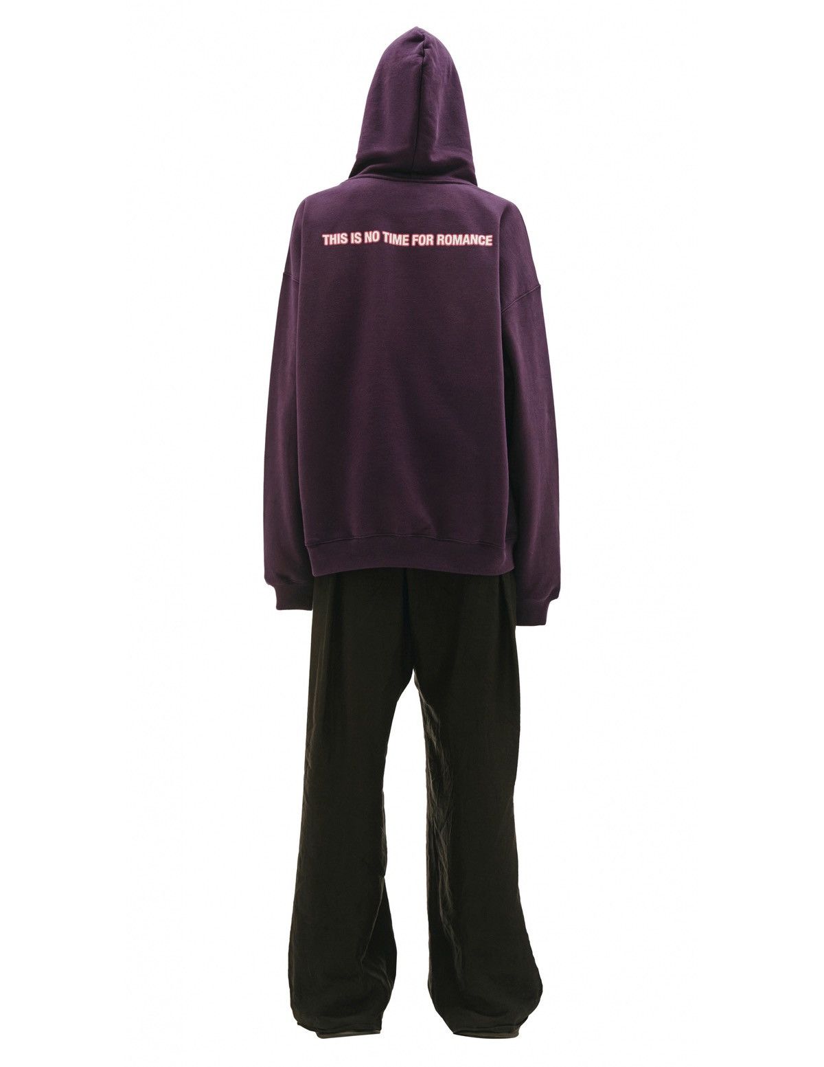 Vetements Vetements "no time for romance" Hoodie Size US M / EU 48-50 / 2 - 11 Thumbnail
