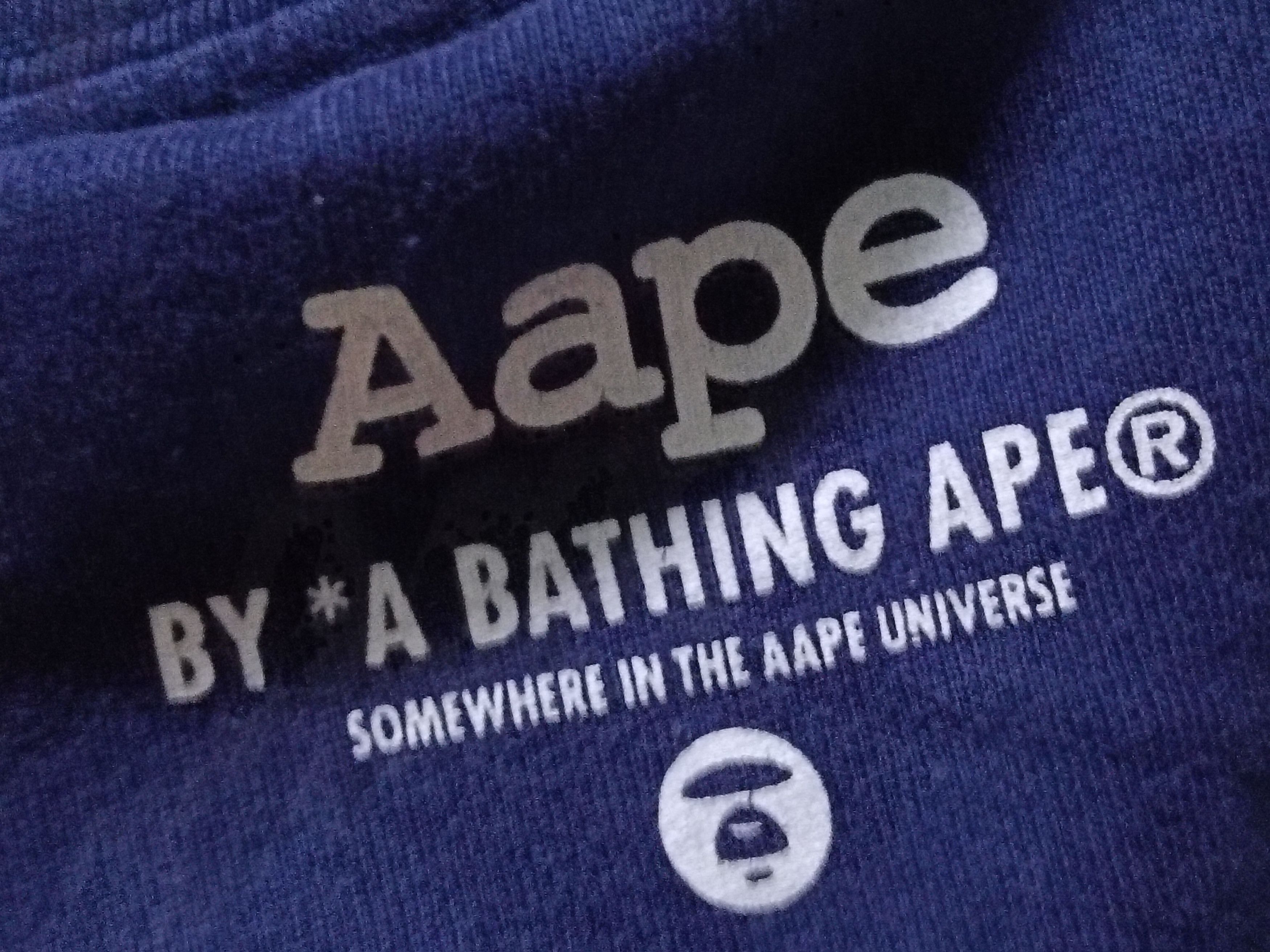 Aape Bathing Ape Single Pocket Tee Size US S / EU 44-46 / 1 - 6 Thumbnail