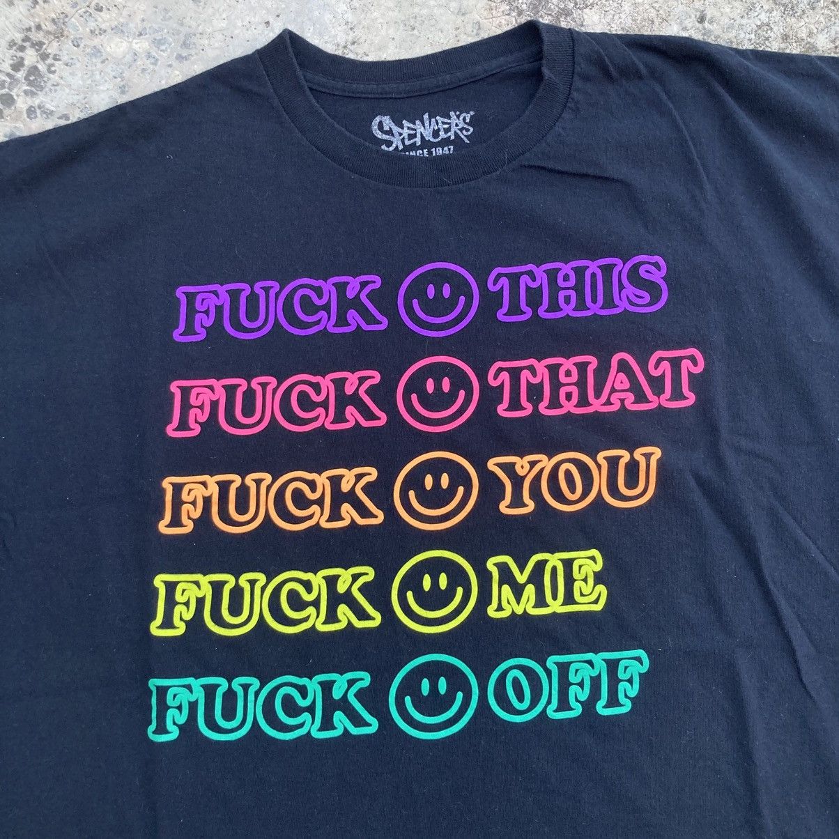 Other Fuck fuck fuck Parody tee Y2K Size US XL / EU 56 / 4 - 1 Thumbnail