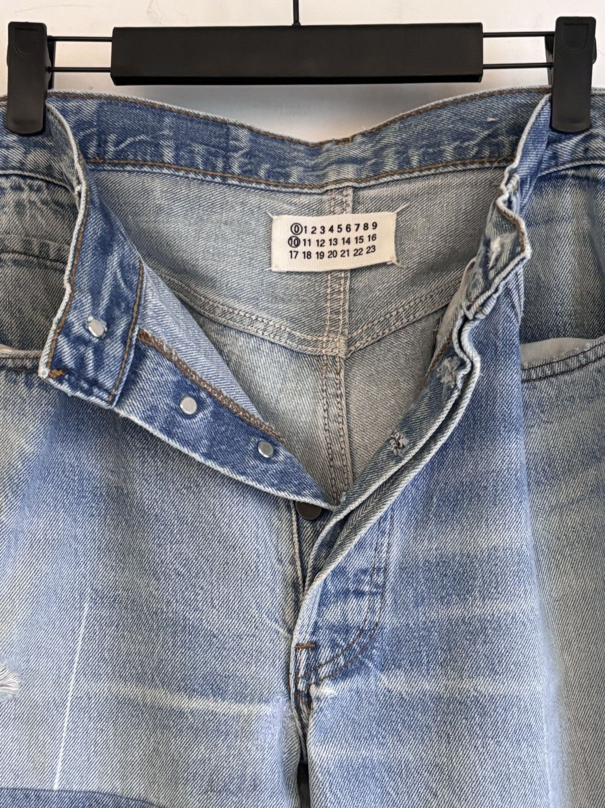 Maison Margiela Maison Martin Margiela | Artisanal Hand-Reworked Jeans Size US 30 / EU 46 - 2 Thumbnail