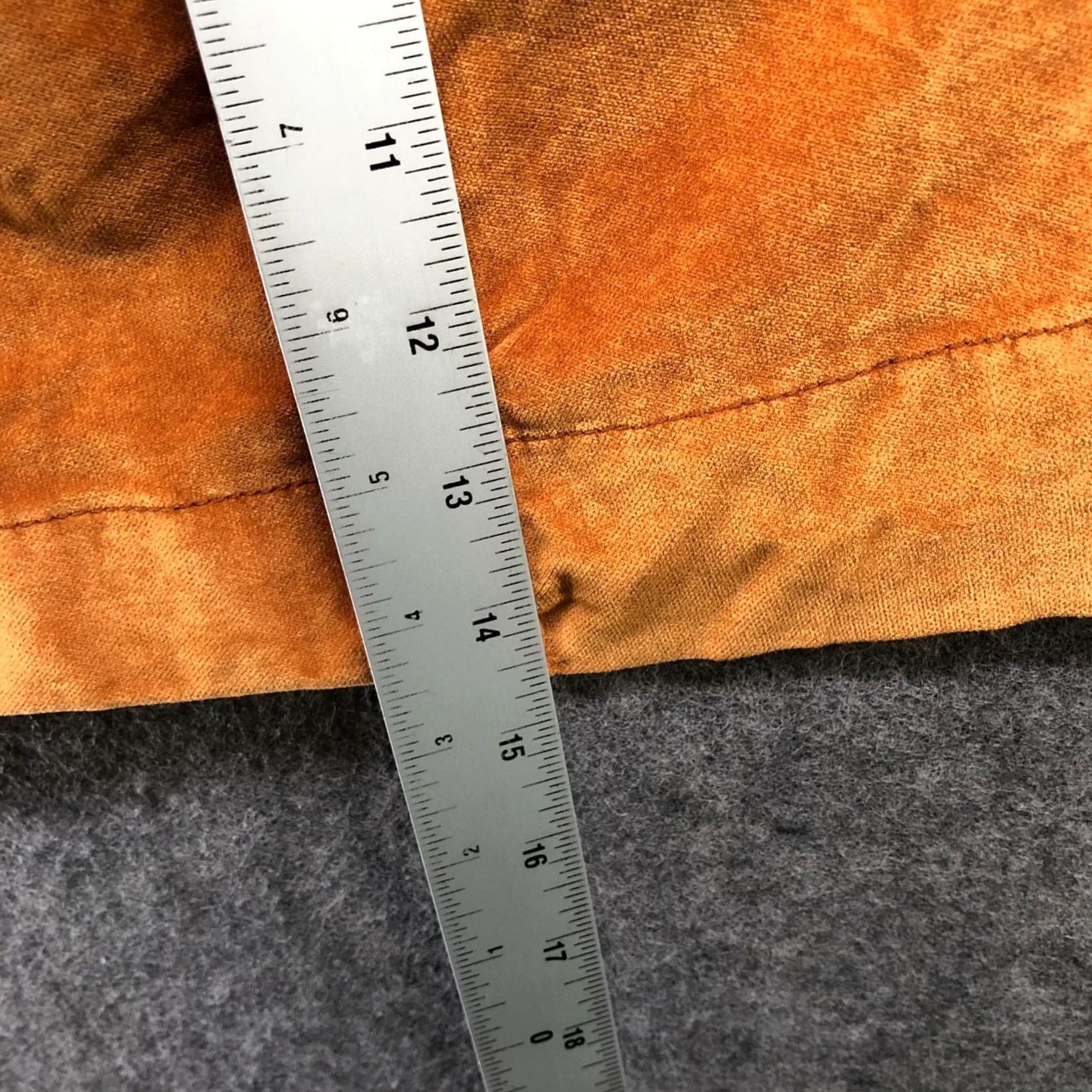 Madewell Madewell Velveteen A-Line Mini Skirt Womens 00 Button Front Tan Orange 70s Size 24" / US 00 / IT 34 - 5 Thumbnail