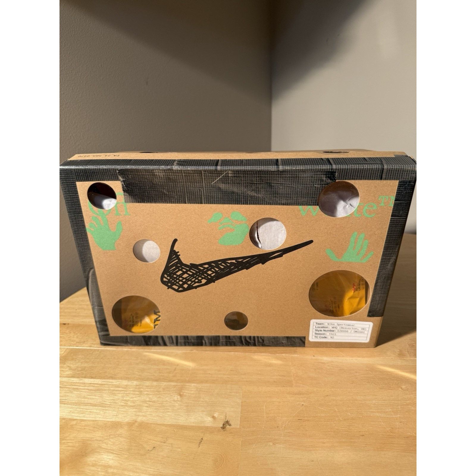 Nike NIKE x OFF WHITE DUNK LOW LOT 14/50 SZ 14 BRAND NEW All OG Size US 14 / EU 47 - 12 Thumbnail
