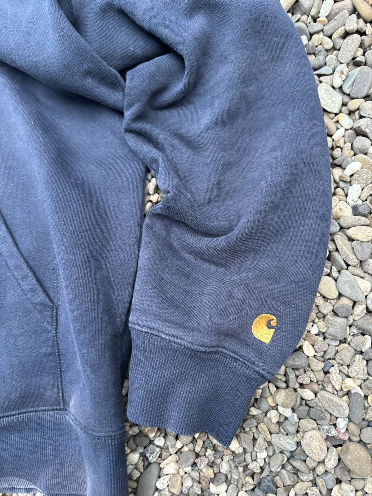 Carhartt × Carhartt Wip Carhartt WIP Hooded Chase Jacket Navy XXL Size US XXL / EU 58 / 5 - 4 Thumbnail