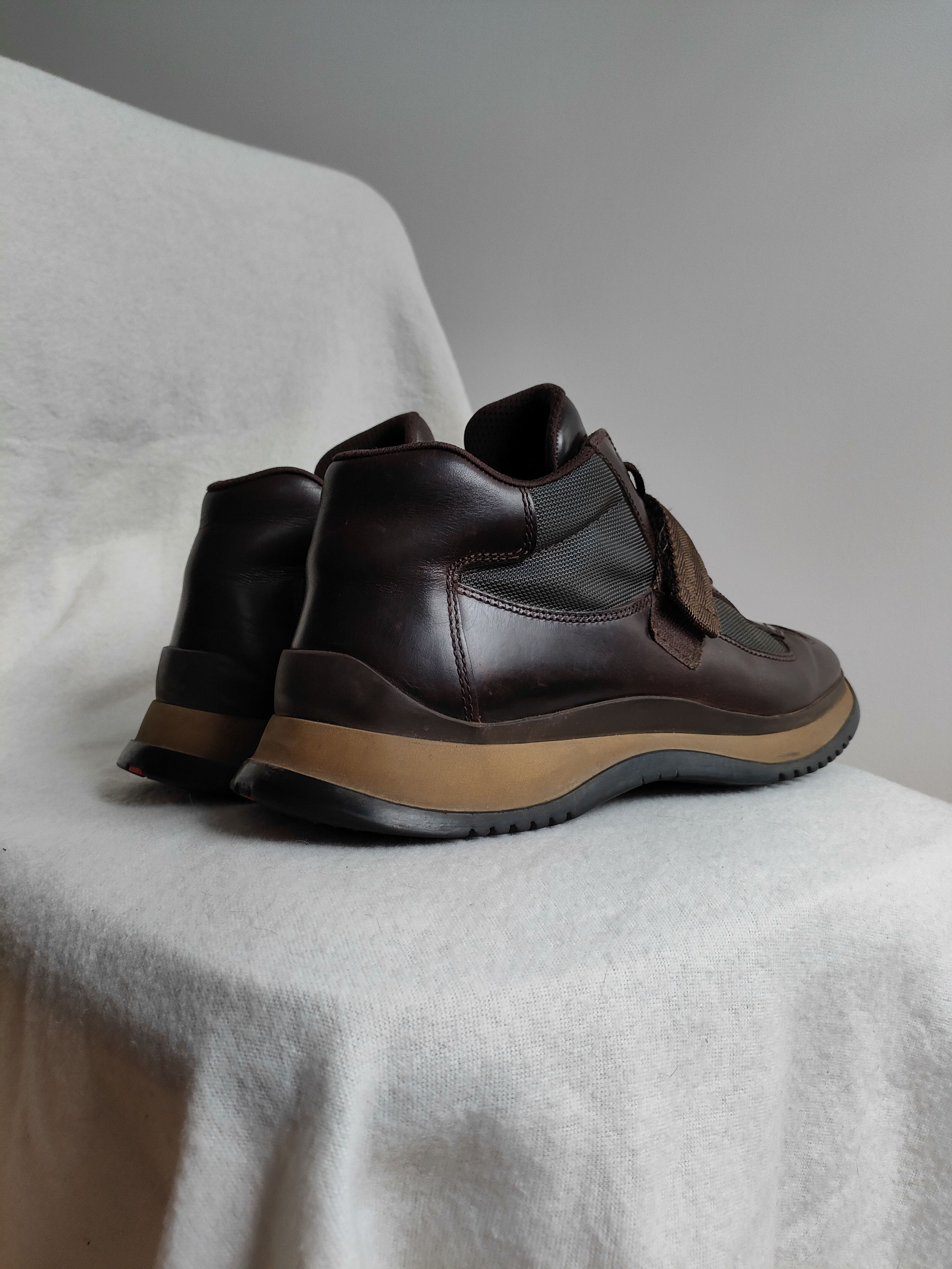 Prada Vintage Prada Hiking Boots Size US 11 / EU 44 - 13 Thumbnail
