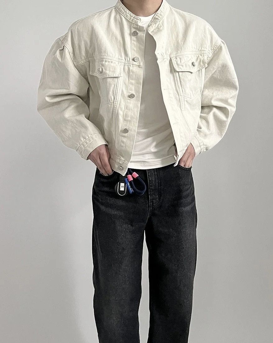Japanese Brand × Vintage Denim Casual with Pockets hip-hop bomber jacket y2k 90’s Size US L / EU 52-54 / 3 - 5 Thumbnail