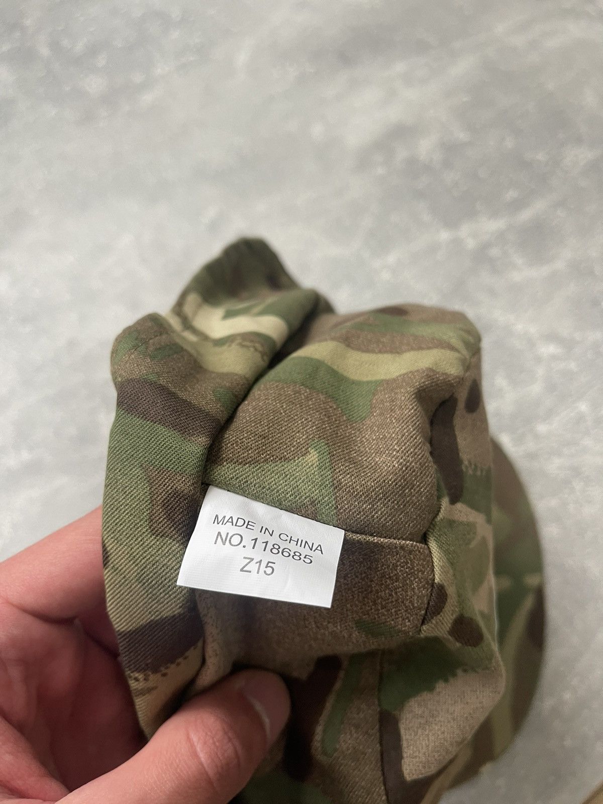 Japanese Brand Military cap Vintage Camo Y2k olive Size ONE SIZE - 7 Thumbnail