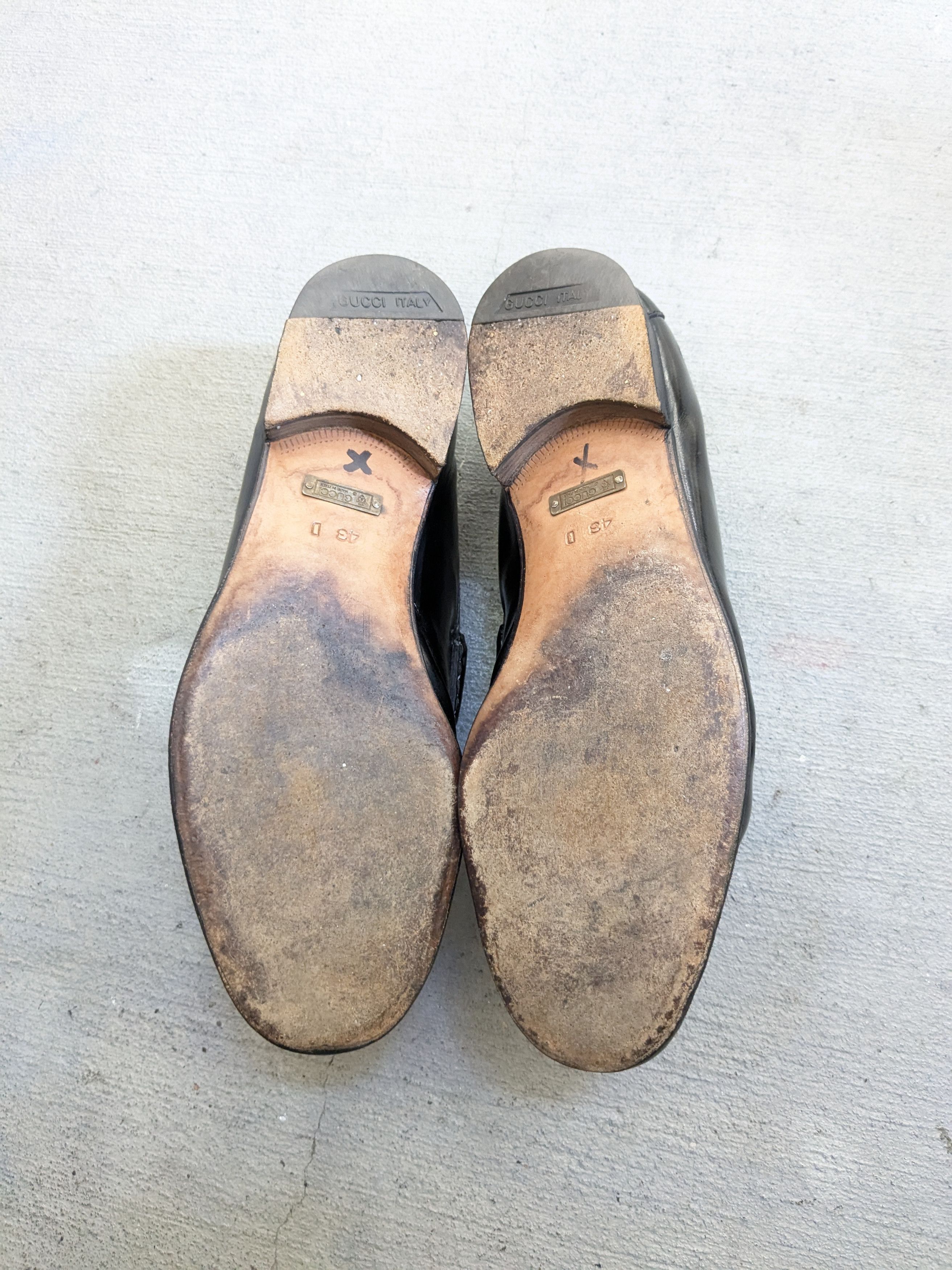 Gucci Gucci Horsebit Loafers Black 9.5 Slip Ons Buckle Snaffle Size US 9.5 / EU 42-43 - 17 Thumbnail