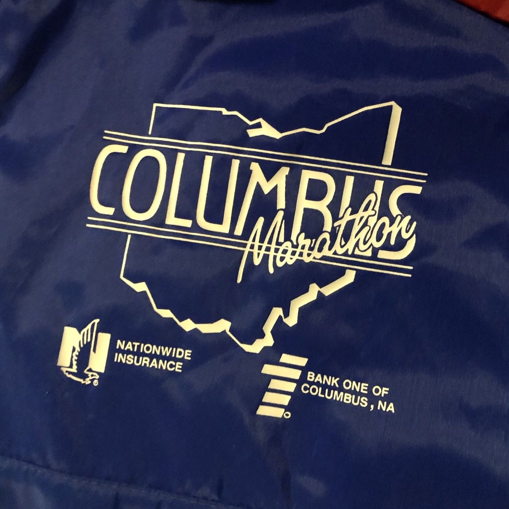 Etro VINTAGE Soark Windbreaker 1/4 Zip Jacket Columbus Marathon L Blue Mens 90s Size US L / EU 52-54 / 3 - 5 Thumbnail