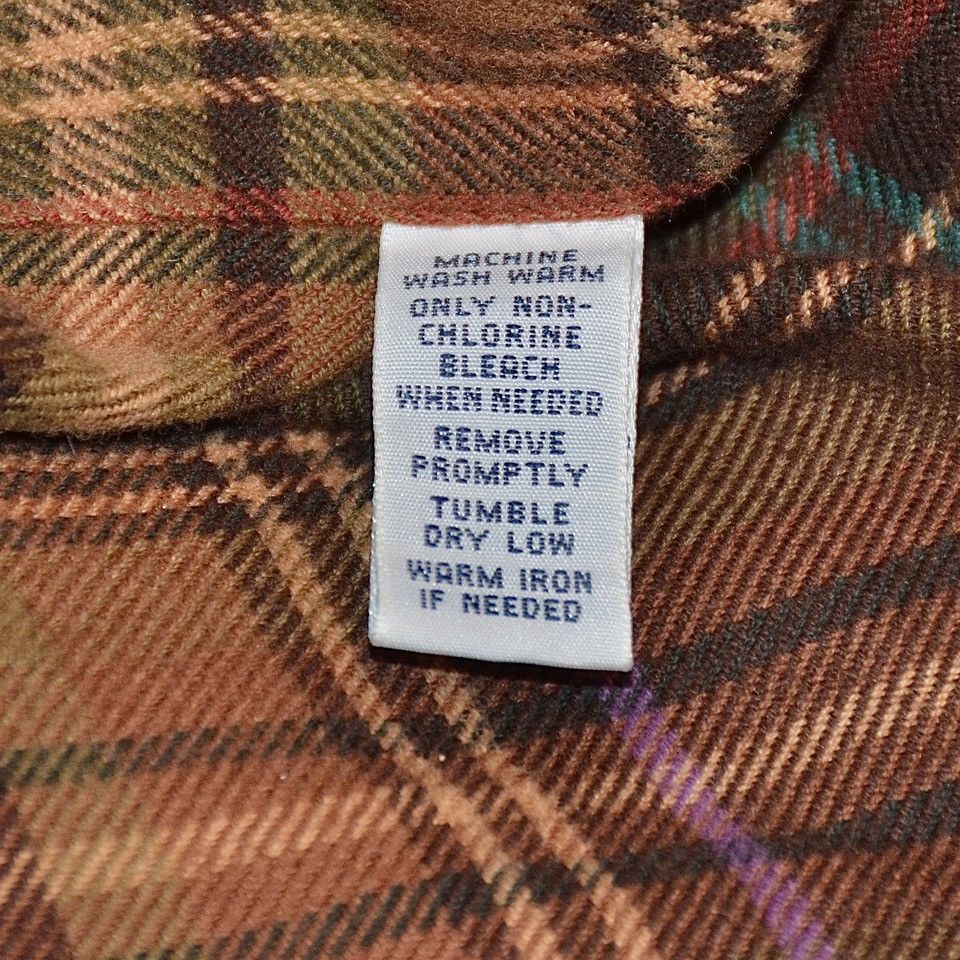 Polo Ralph Lauren Polo Ralph Lauren Brown Plaid Flannel Shirt Small Size US S / EU 44-46 / 1 - 4 Thumbnail