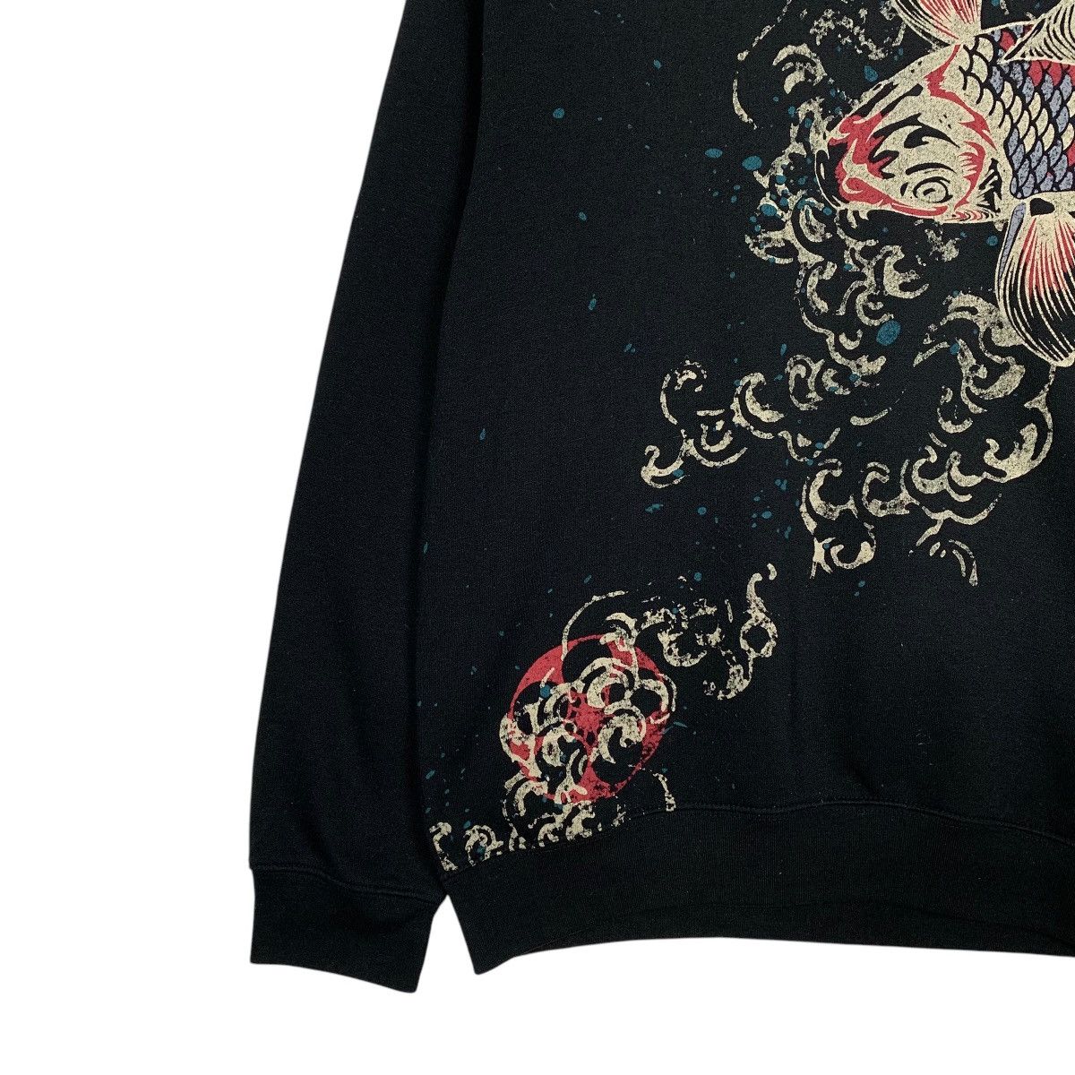 Japanese Brand Japanese Brand Sukajan Koi Fish Sweatshirt Size US M / EU 48-50 / 2 - 3 Thumbnail