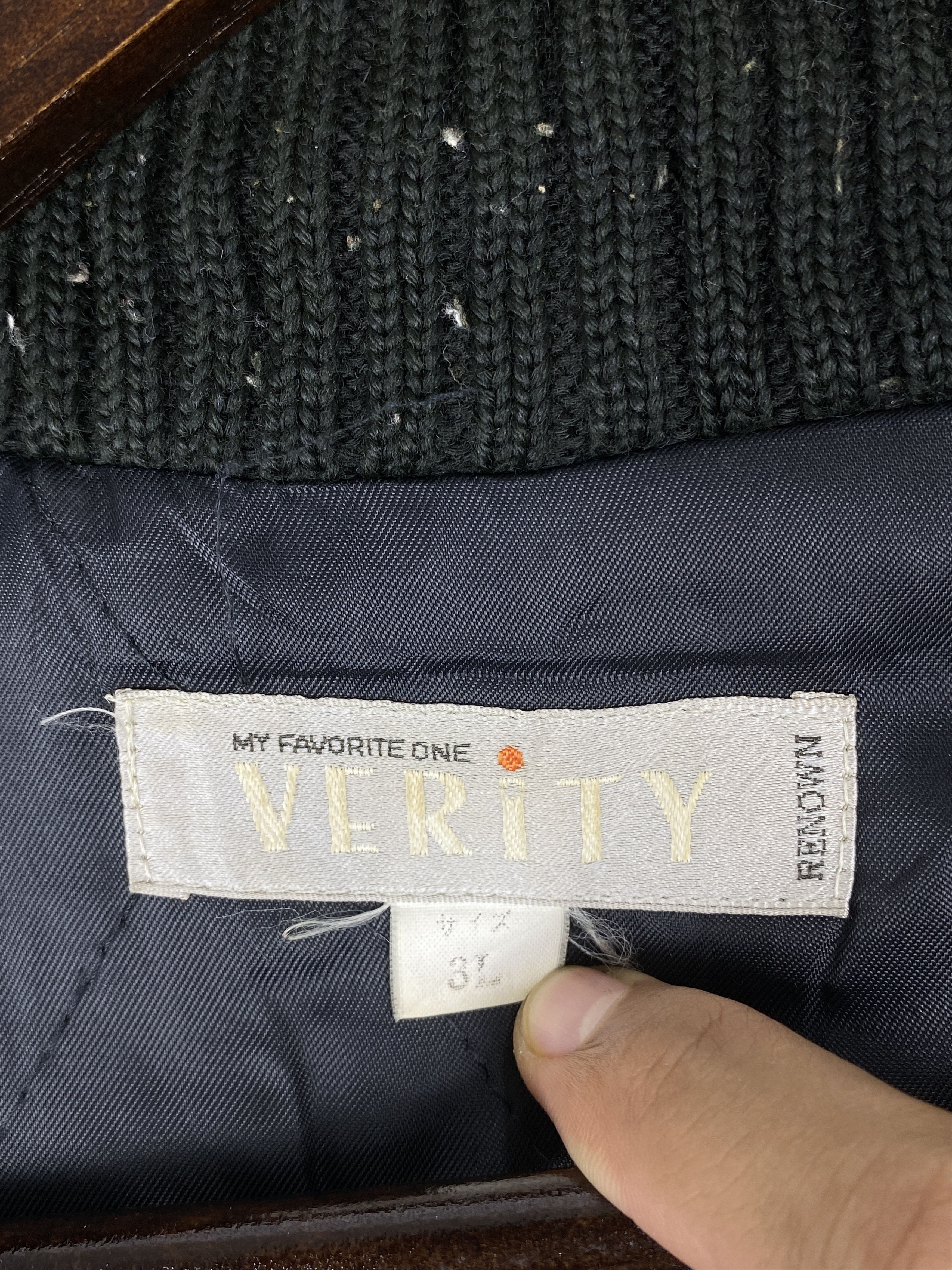 Japanese Brand Vintage Verity Quilted Lining Jacket J1913 Size US L / EU 52-54 / 3 - 9 Thumbnail