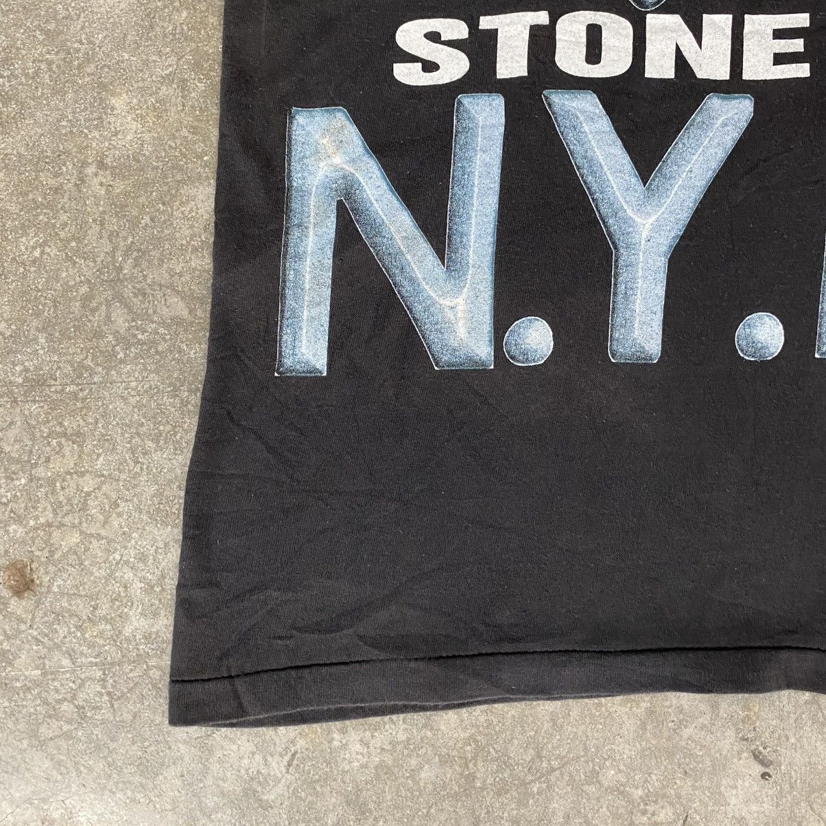 Vintage Vintage 1990’s WWF Stone Cold NYPD Single Stitch Tee Size US L / EU 52-54 / 3 - 13 Thumbnail