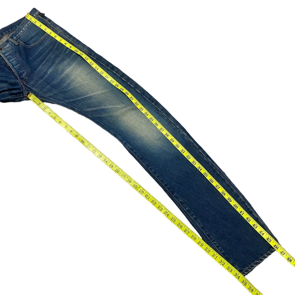 wjk Wjk Banana Cut Denim Jeans Slim fit Size US 31 - 20 Thumbnail