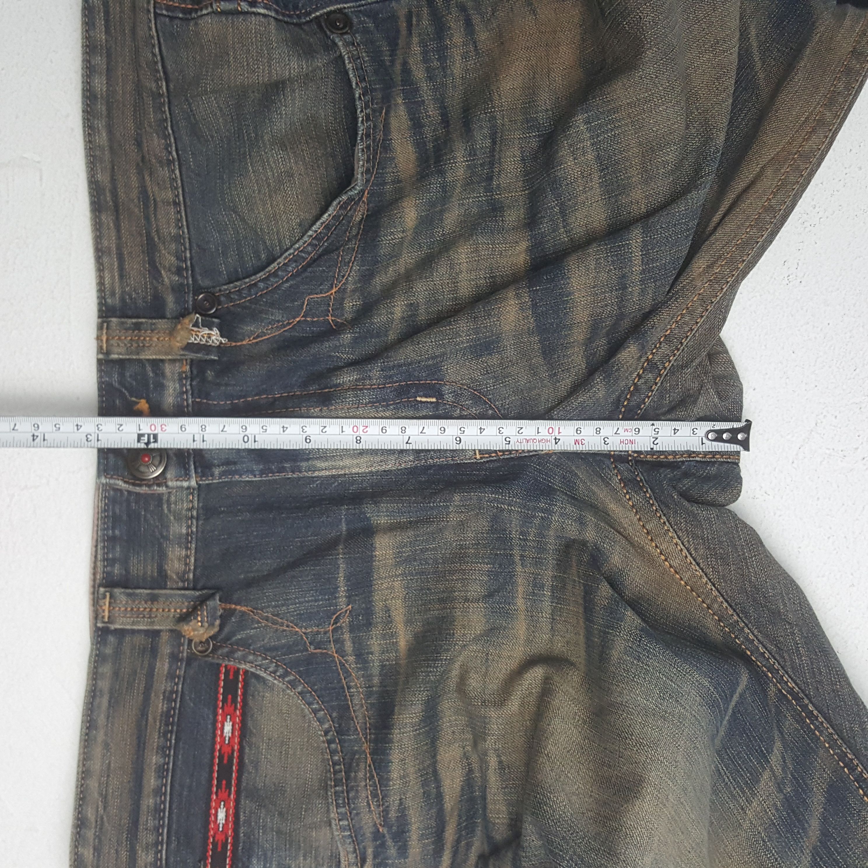 Edwin × Japanese Brand × Vintage Vintage Edwin XU Exclusive Vintage Denim Jeans Size US 36 / EU 52 - 8 Thumbnail