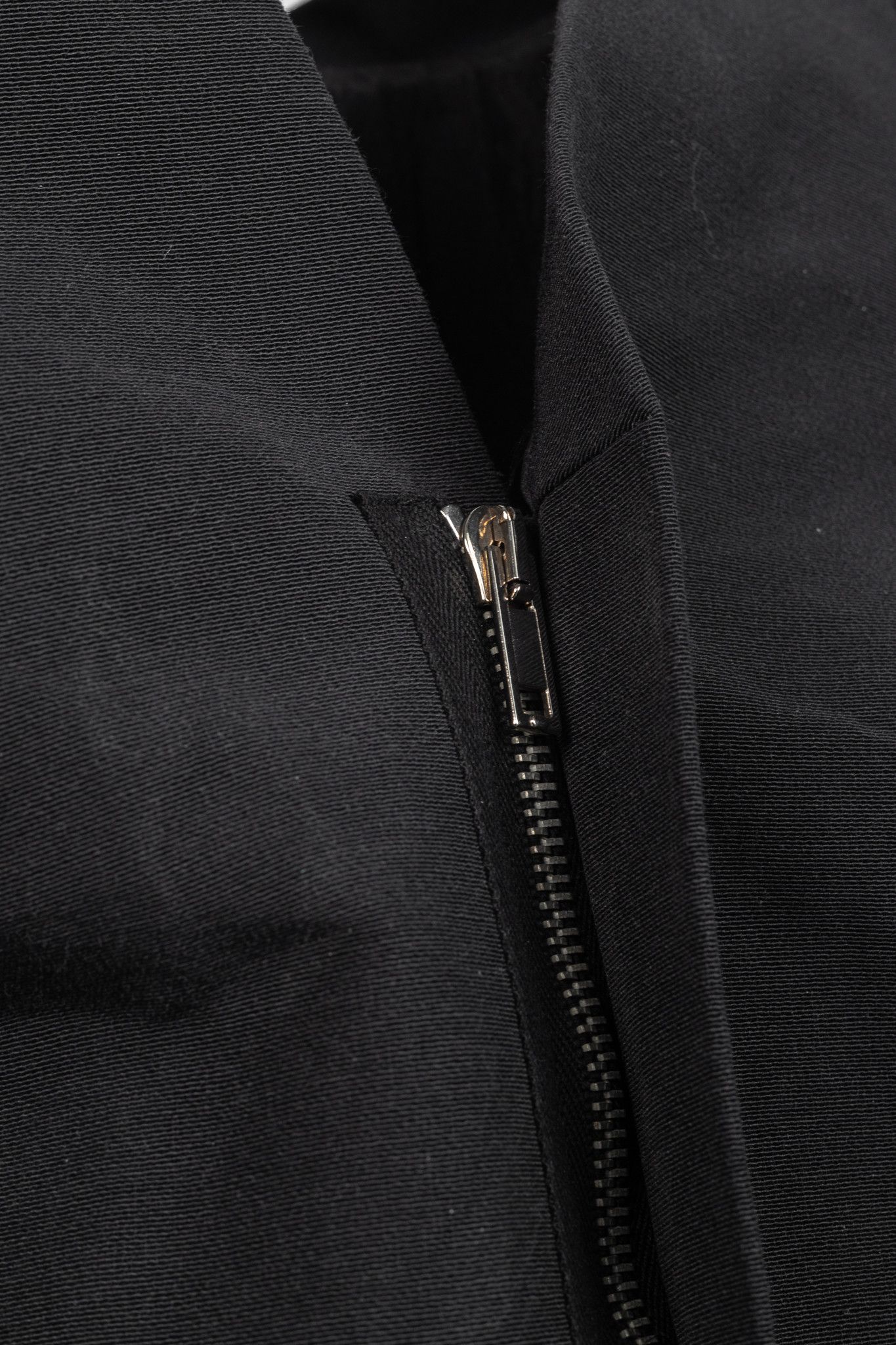 Rick Owens Rick Owens SS11 Runway Black Cotton & Silk Hi-Lo Zip Vest Size M / US 6-8 / IT 42-44 - 6 Thumbnail