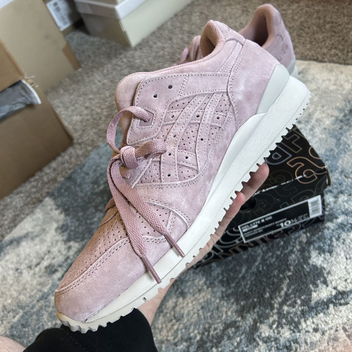 Asics × Kith × Ronnie Fieg 1201A224-251 FW20 GEL LYTE iii “THE PALETTE” DUSTY QUARTZ Size US 10.5 / EU 43-44 - 7 Thumbnail