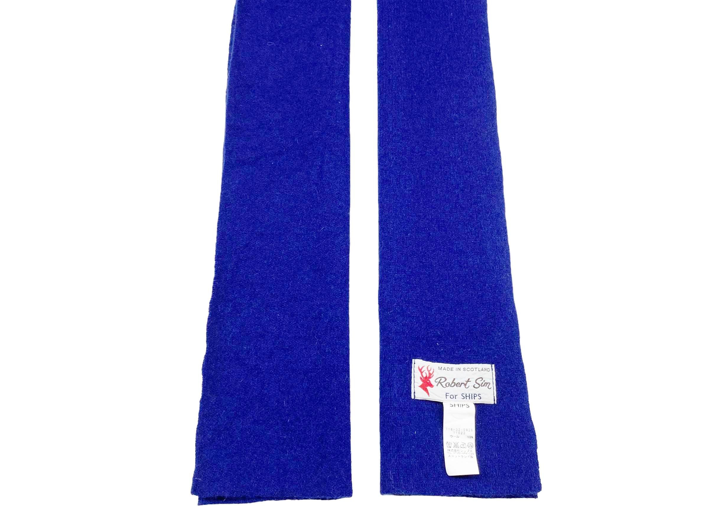 Vintage Robert Sim scarf Pure Wool Vintage Scarves Size ONE SIZE - 7 Thumbnail