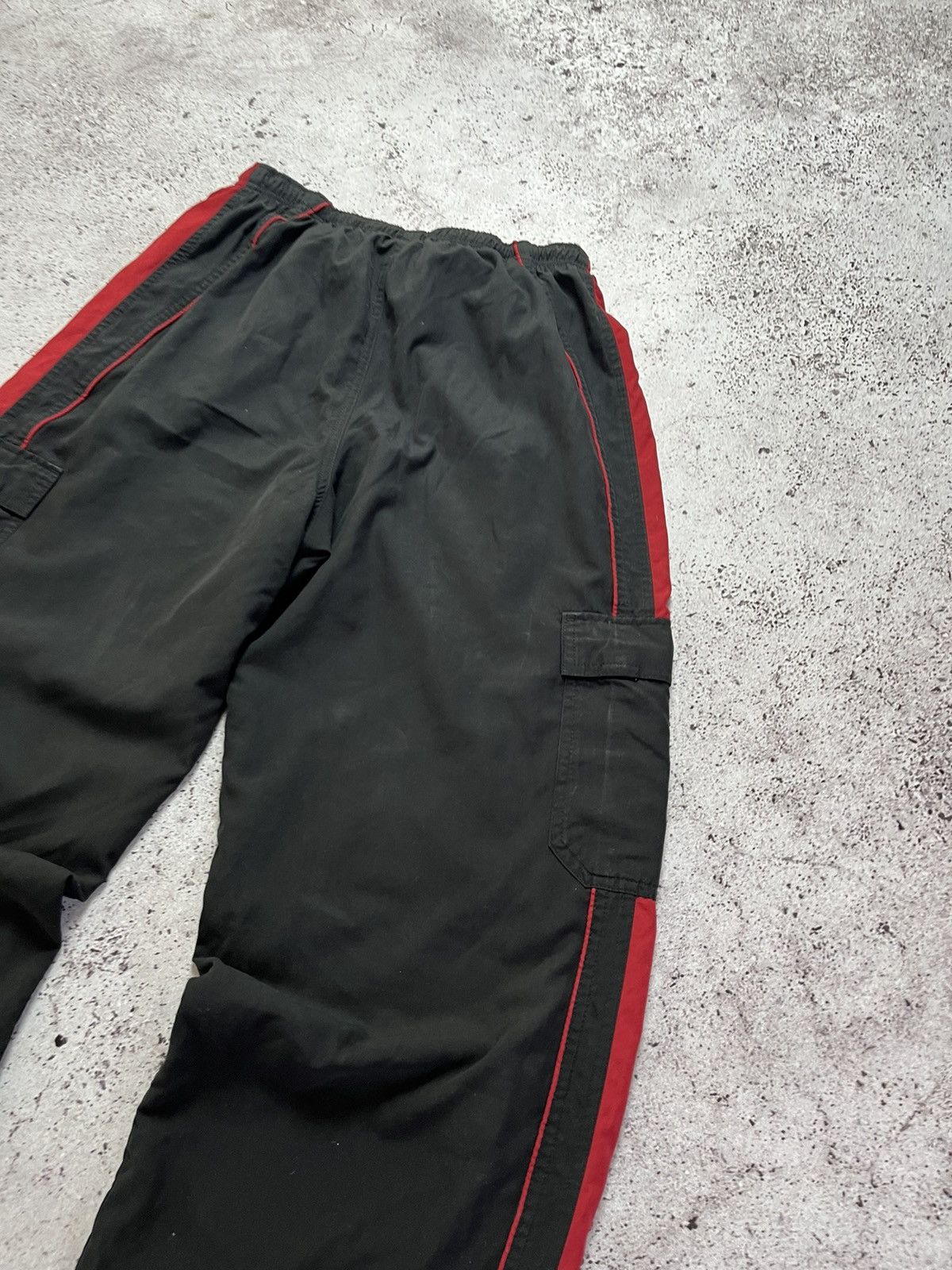 Nike × Vintage 🌽Vintage Nike Trackpants Nylon Y2K Style Drill Size US 32 / EU 48 - 3 Thumbnail