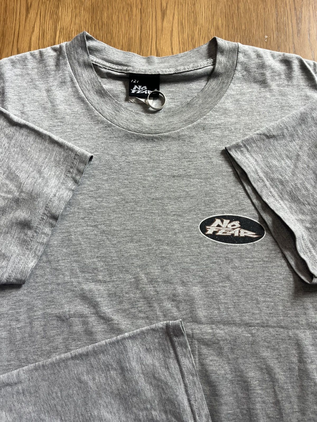 No Fear Vintage NO FEAR Tiger 00’s Skateboard Brand Tshirt Size US L / EU 52-54 / 3 - 7 Thumbnail