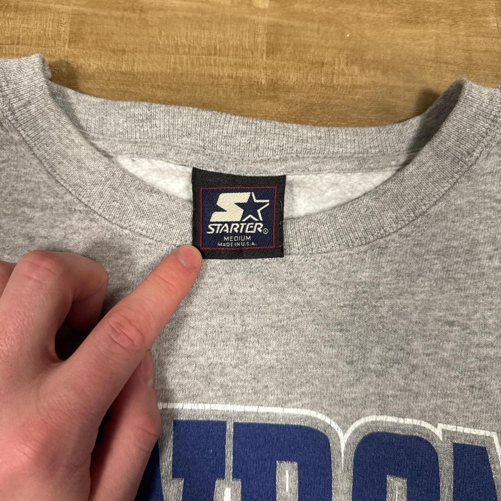 Starter Grey Starter Dallas Cowboys NFL sweater mens Medium Size US M / EU 48-50 / 2 - 4 Thumbnail