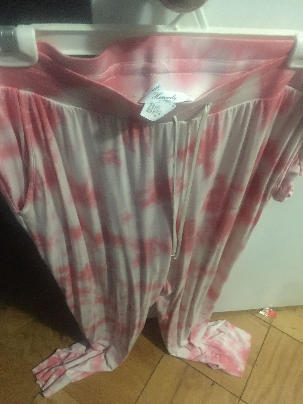Victoria's Secret NWOT Victoria’s Secret PINK Modal Jogger Pink Tie-Dye Size L Size 34" / US 12 / IT 48 - 3 Thumbnail
