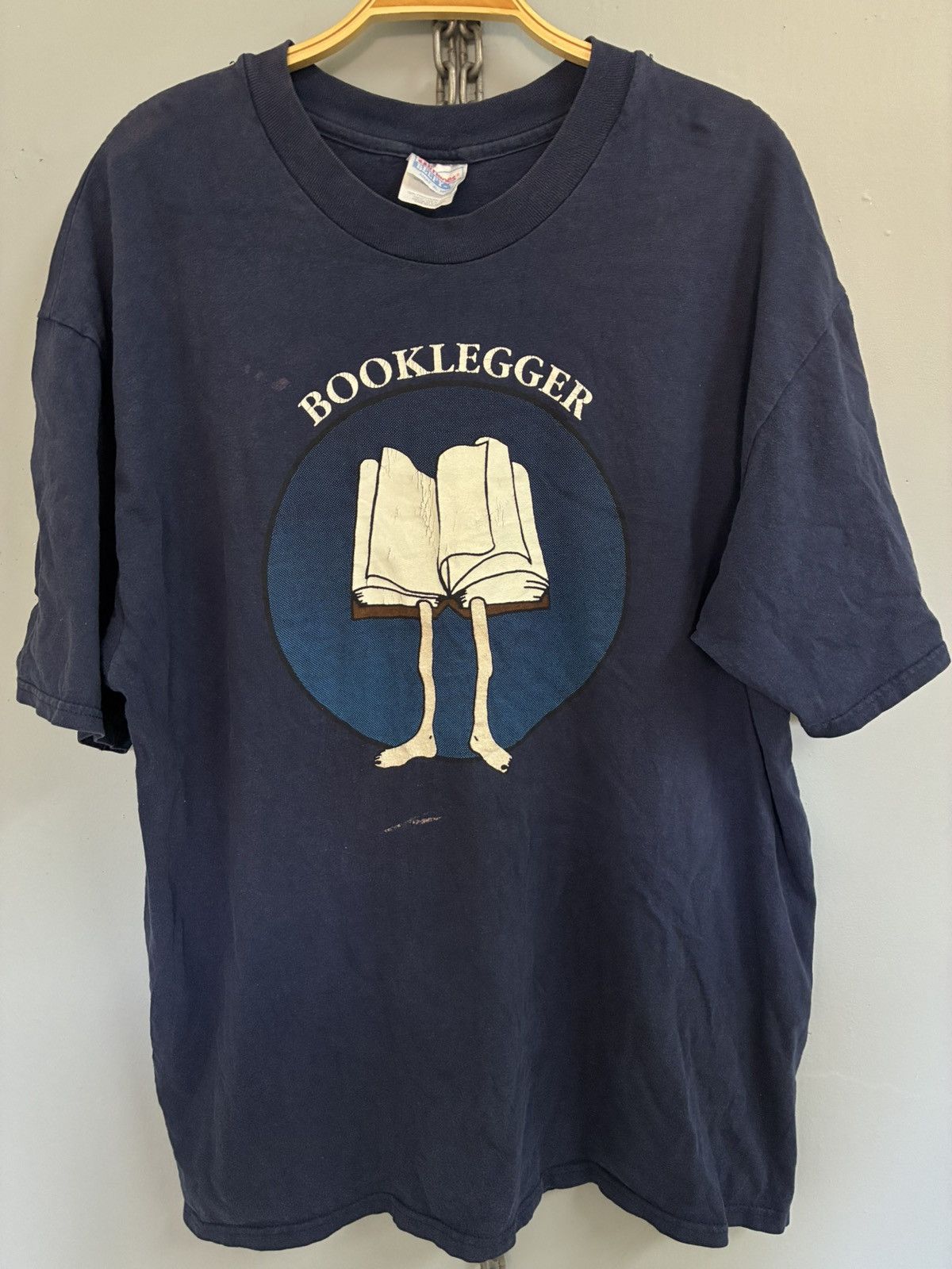 Vintage Vintage 90s Booklegger t shirt Size US XL / EU 56 / 4 - 3 Thumbnail