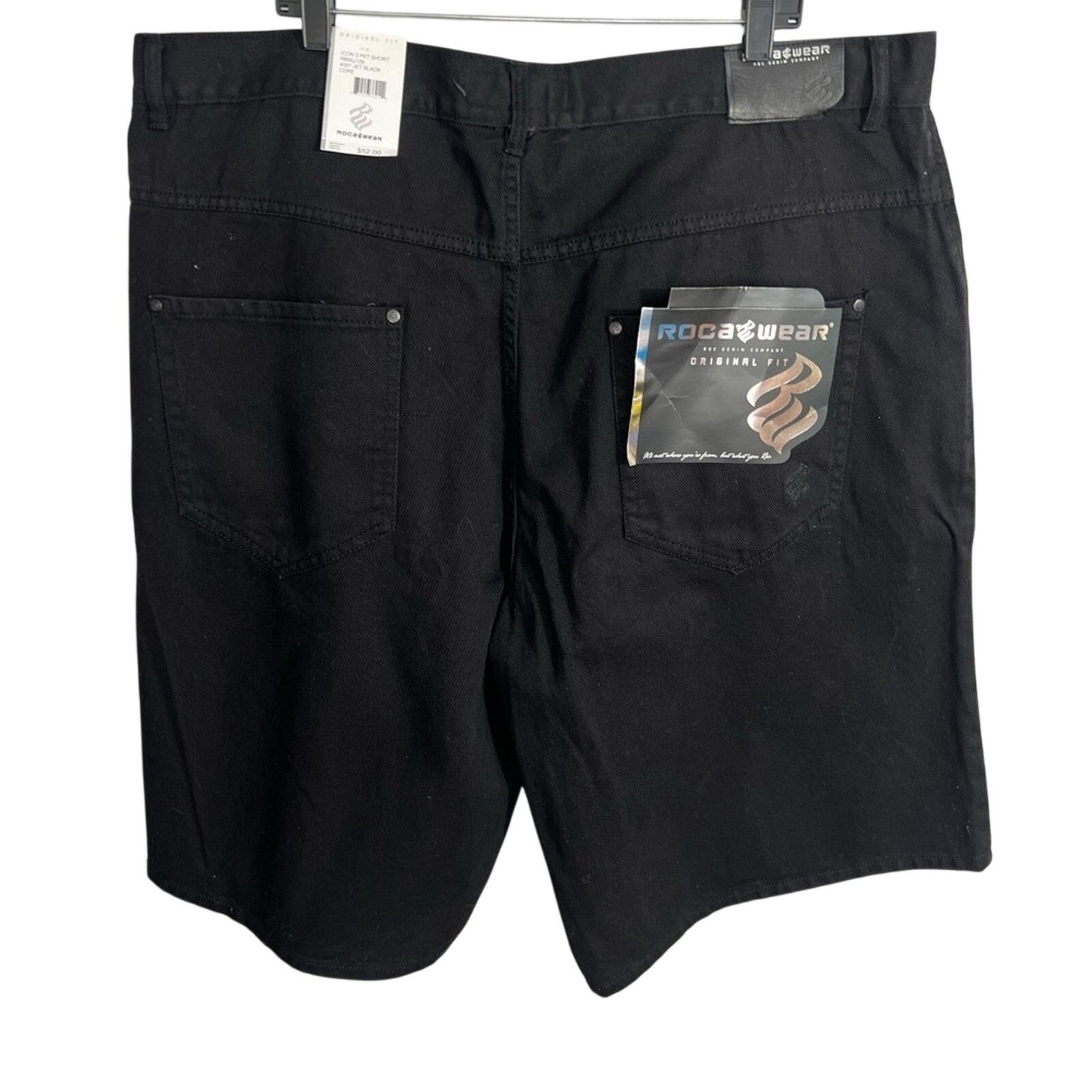 Rocawear Rocawear Jean Shorts Icon 5 Pocket Shorts Denim Y2K 48 RARE Size US 44 / EU 60 - 3 Thumbnail