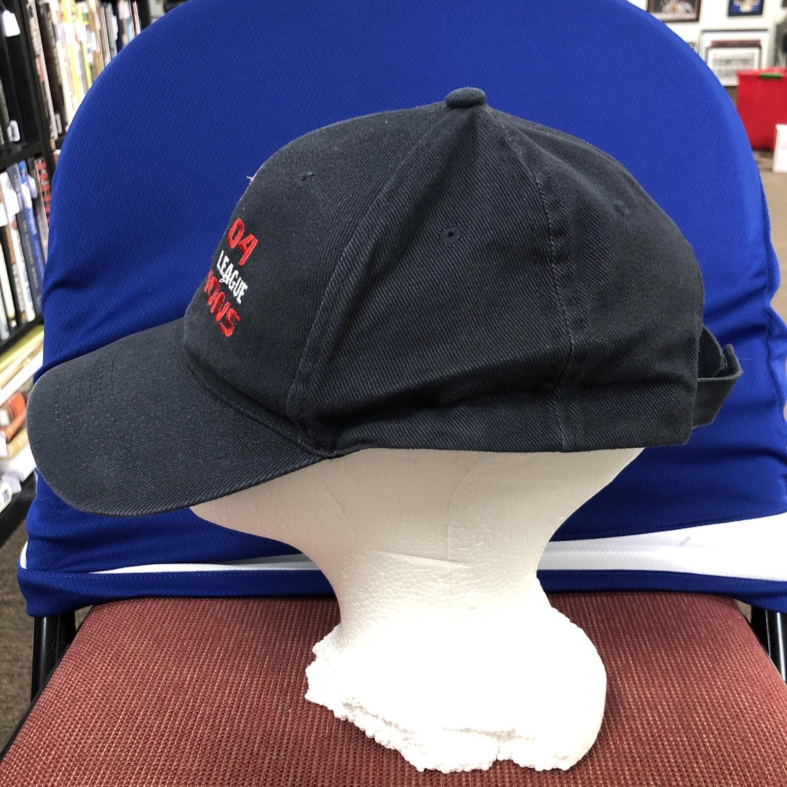 Designer Boston Red Sox Hat Strapback Cap Mens Blue 2004 AL Champions Size ONE SIZE - 2 Thumbnail