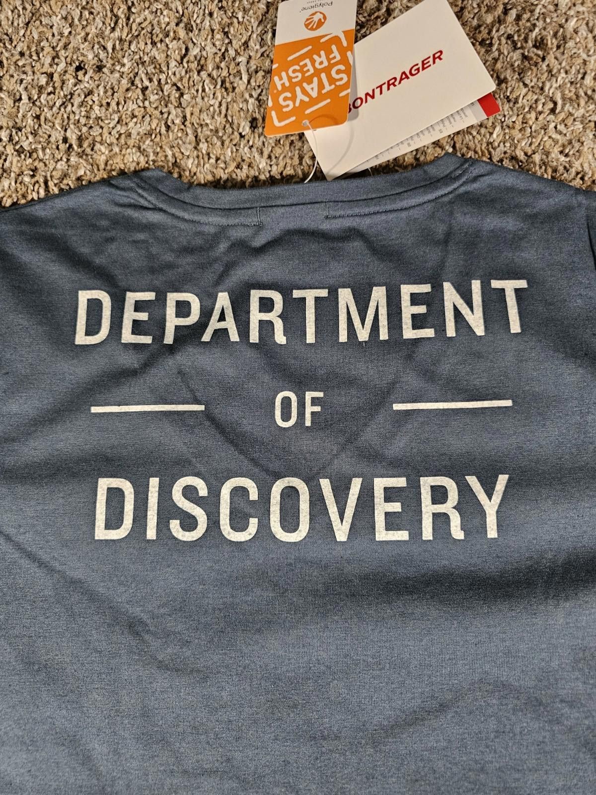 Designer Bontrager EVOKE Mountain Tech Tee XL Department Of Discovery Size ONE SIZE - 9 Thumbnail